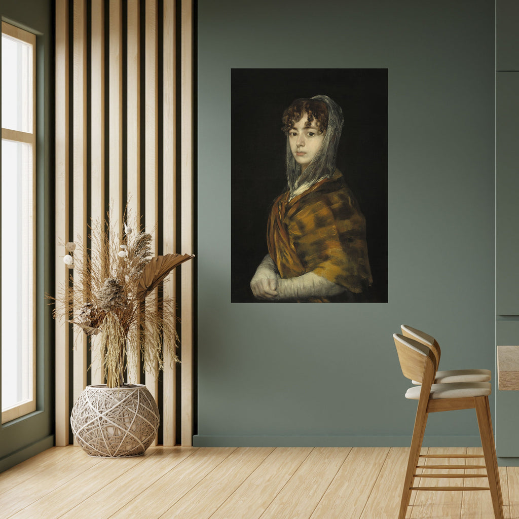 Affiche verticale autocollante « WHISPERS OF HISTORY »