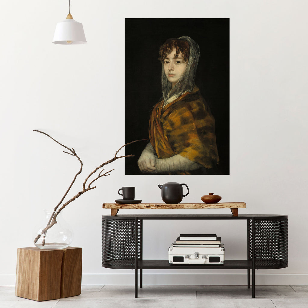 Affiche verticale autocollante « WHISPERS OF HISTORY »