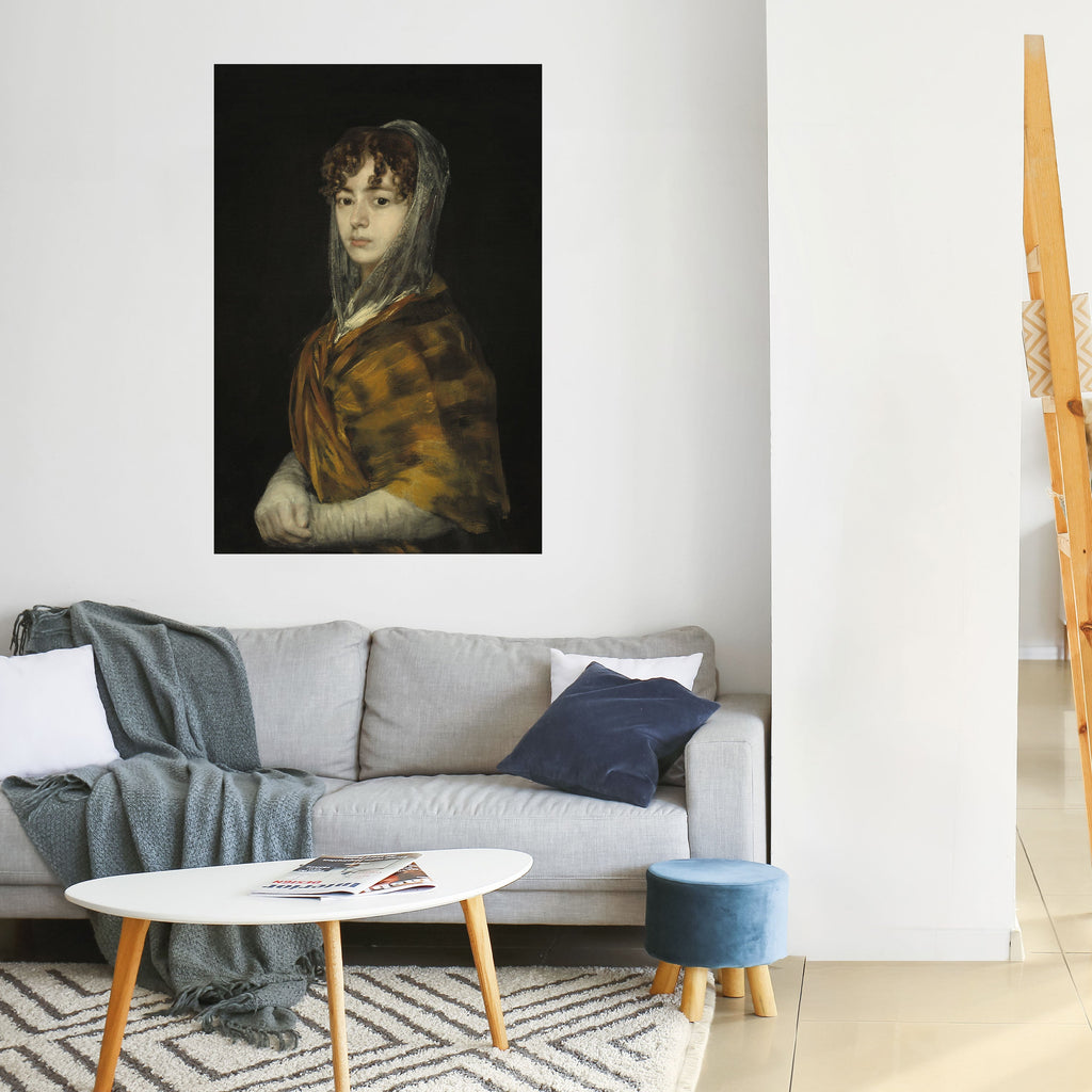 Affiche verticale autocollante « WHISPERS OF HISTORY »