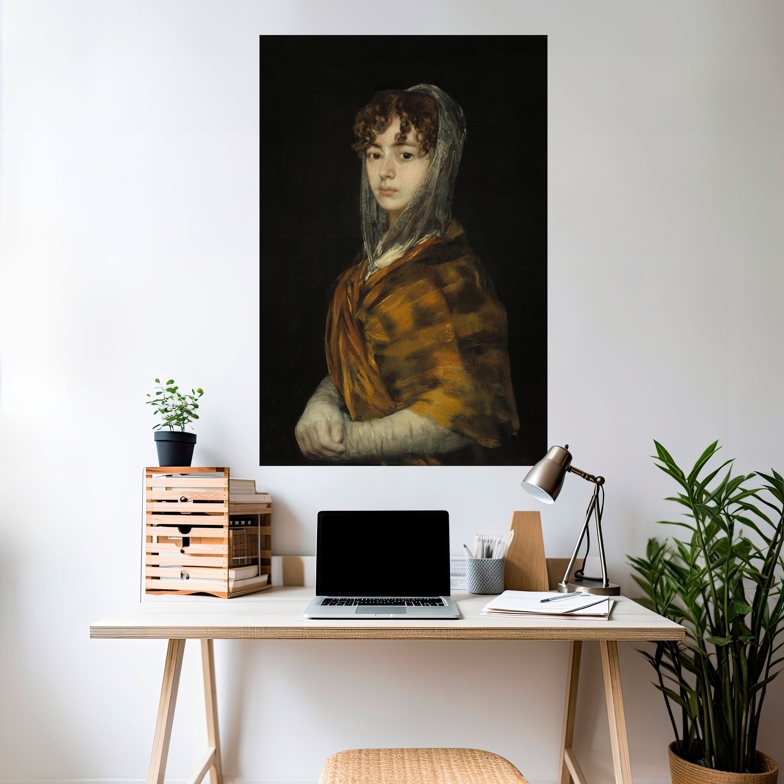 Affiche verticale autocollante « WHISPERS OF HISTORY »