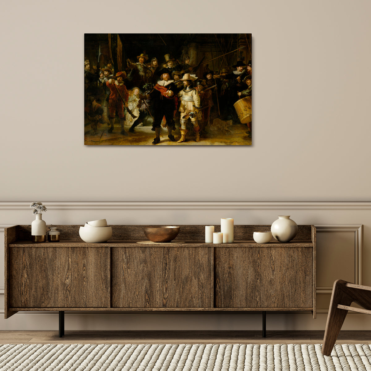 NIGHTWATCH TRIBUTE Horizontal Canvas Print