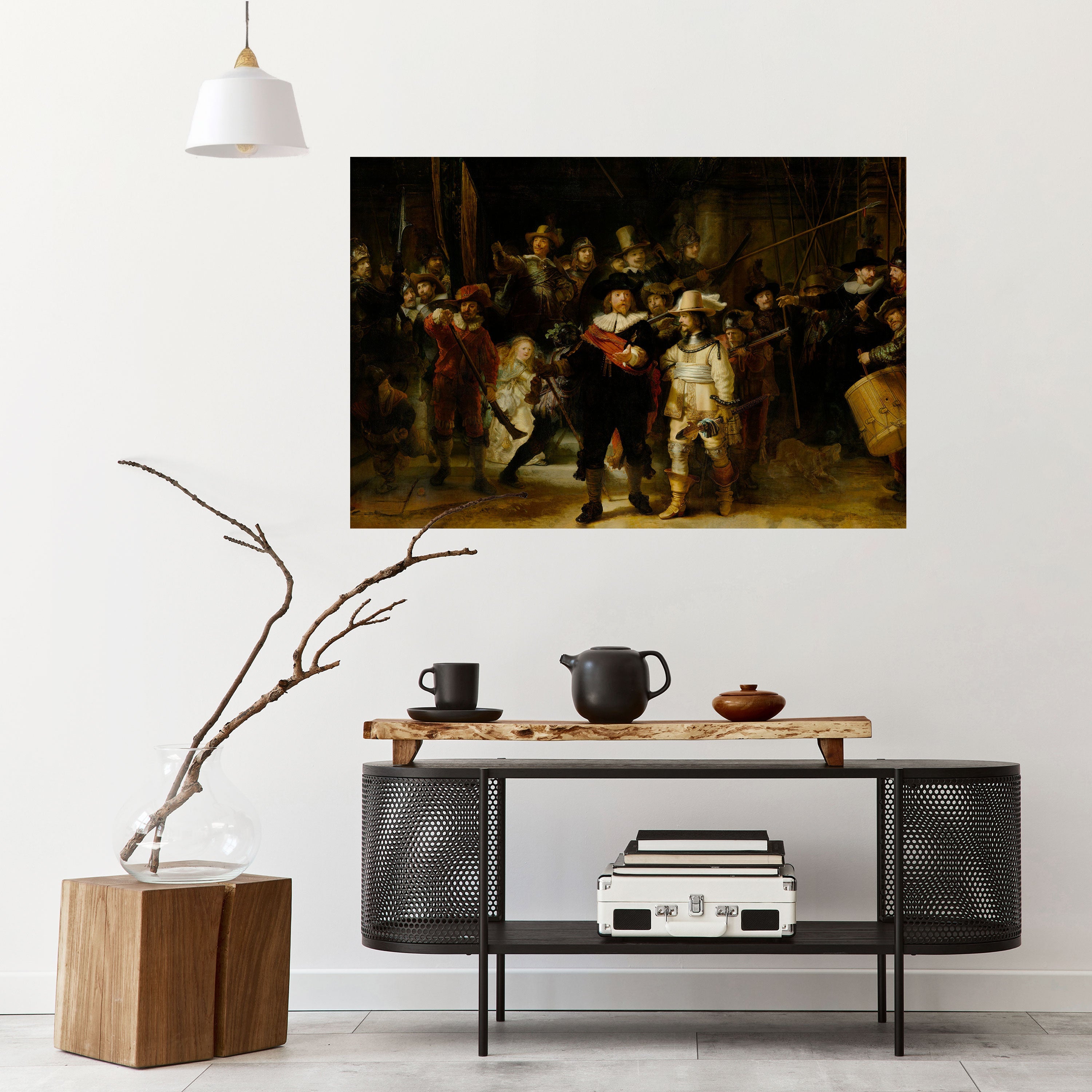 Affiche horizontale autocollante hommage à NIGHTWATCH