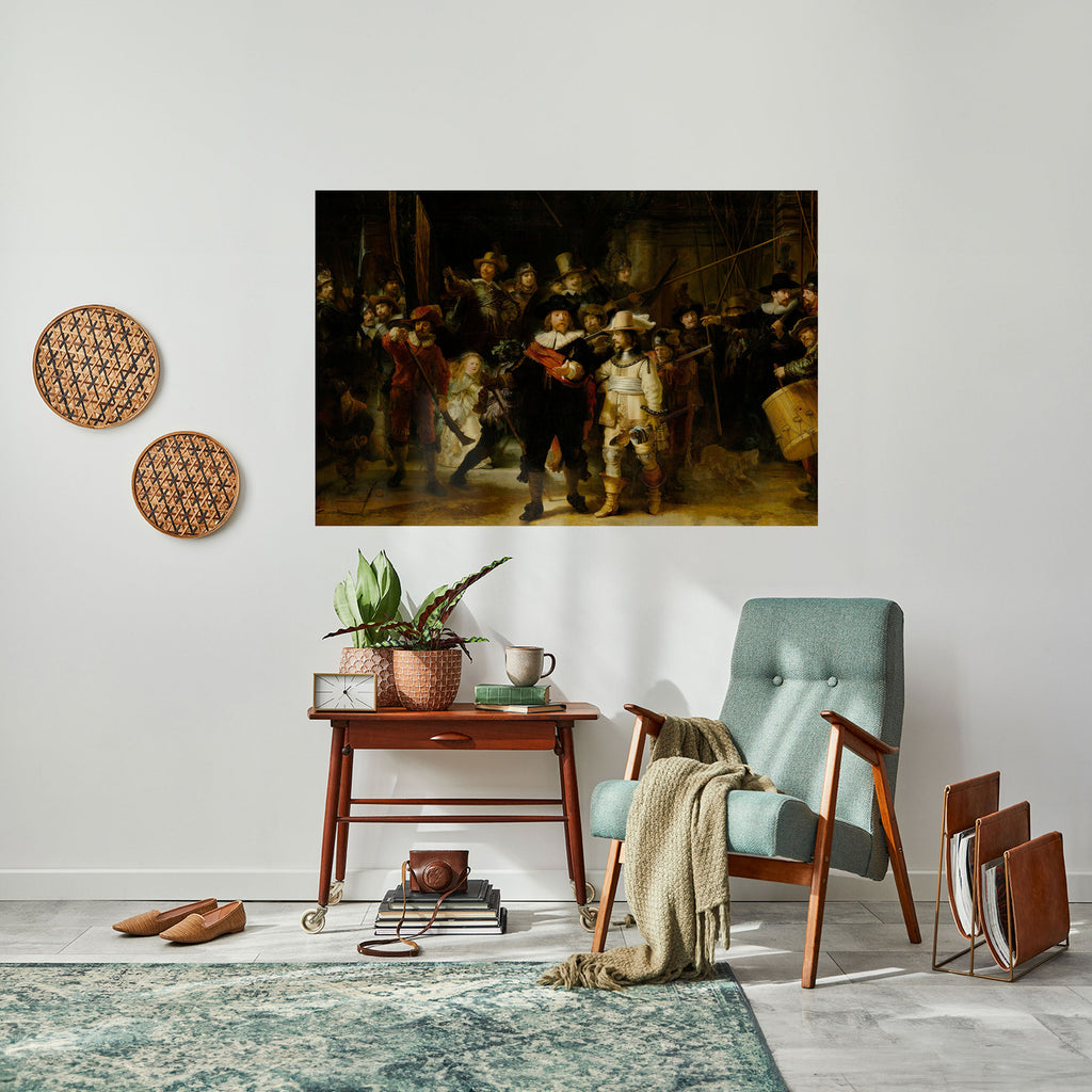 Affiche horizontale autocollante hommage à NIGHTWATCH