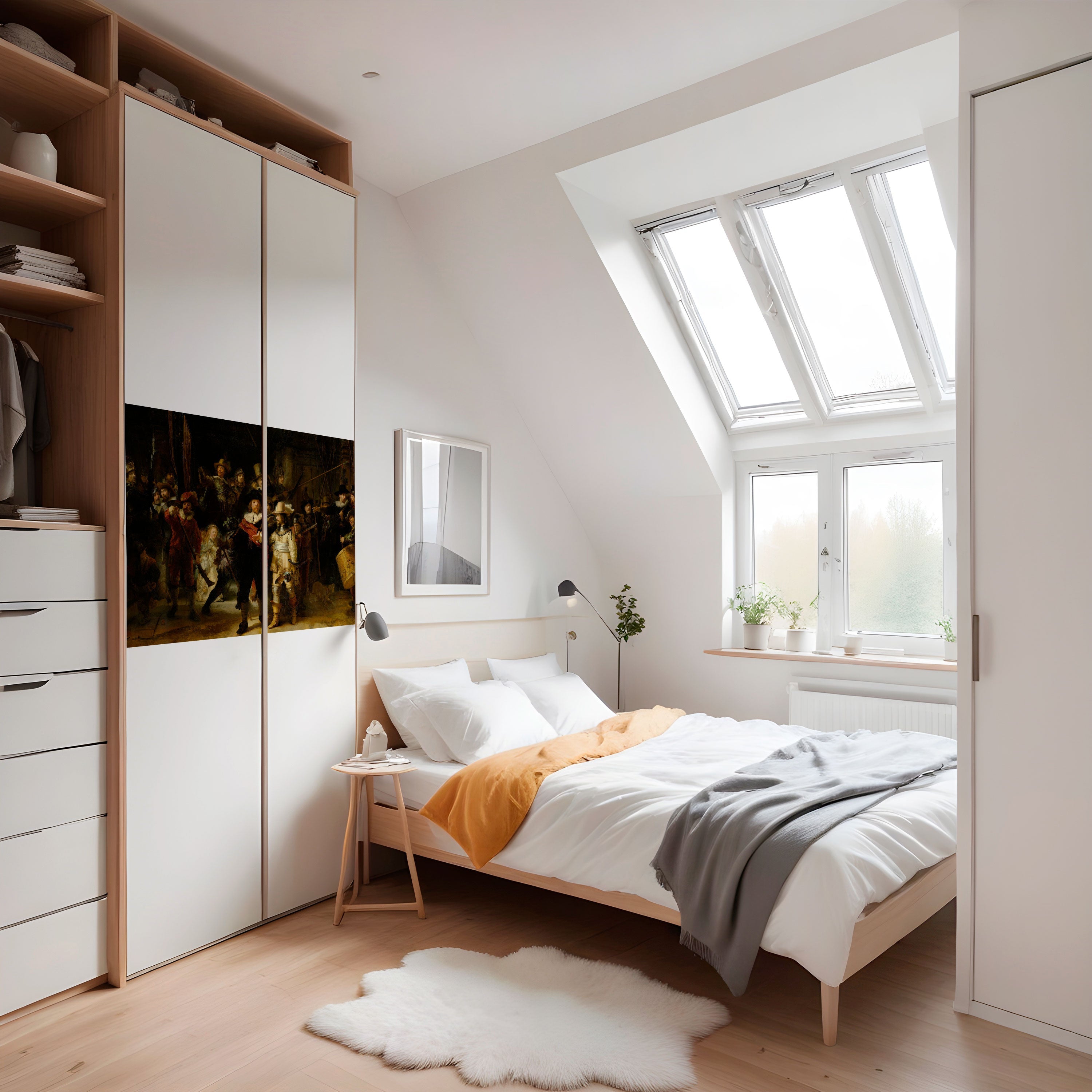 Affiche horizontale autocollante hommage à NIGHTWATCH