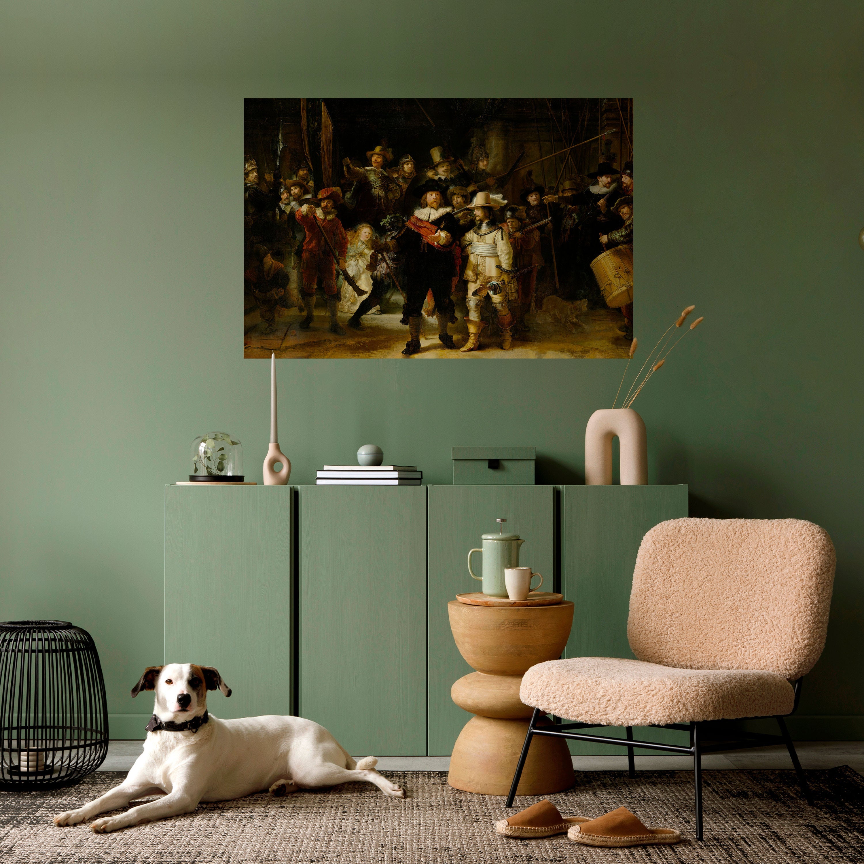 Affiche horizontale autocollante hommage à NIGHTWATCH