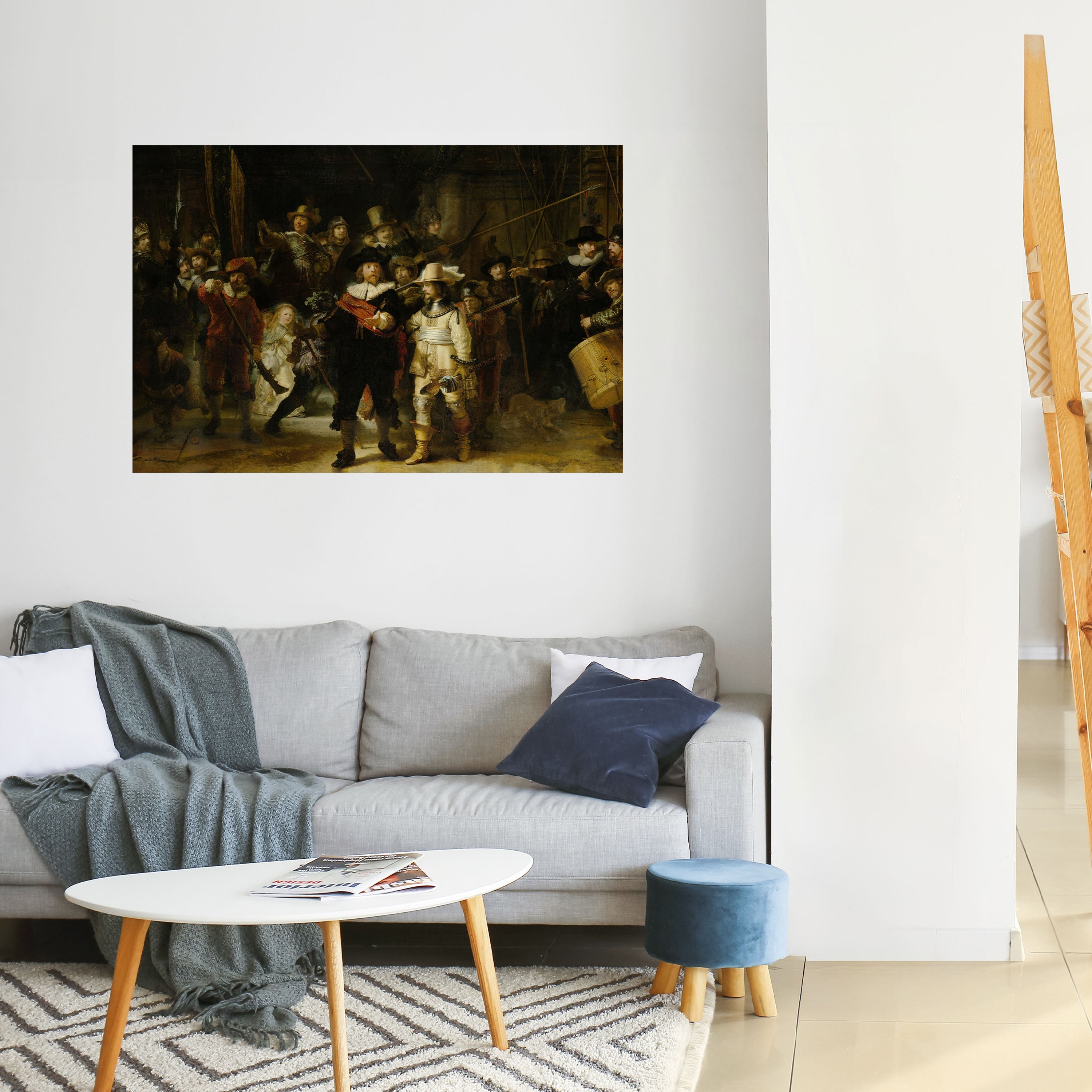 Affiche horizontale autocollante hommage à NIGHTWATCH