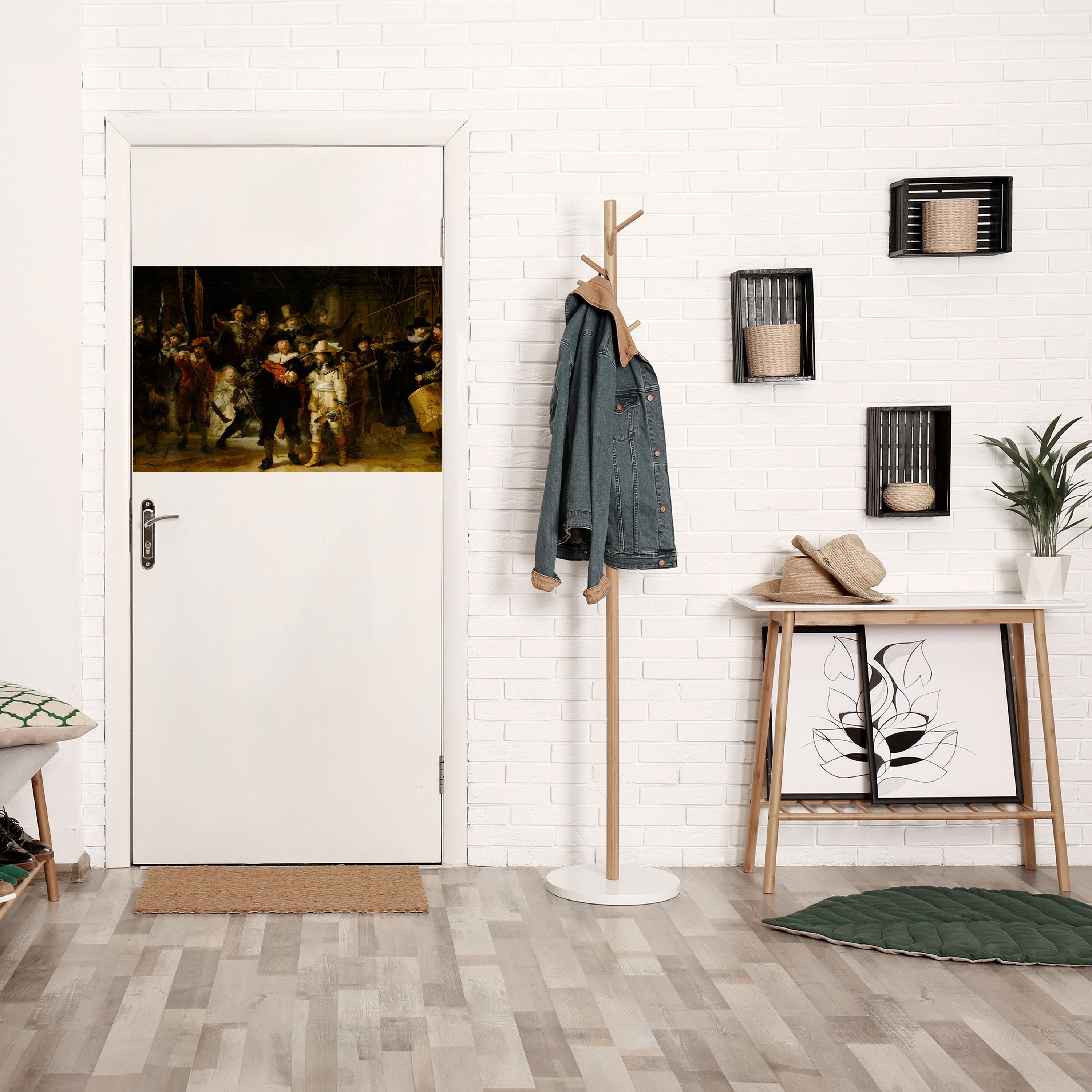 Affiche horizontale autocollante hommage à NIGHTWATCH