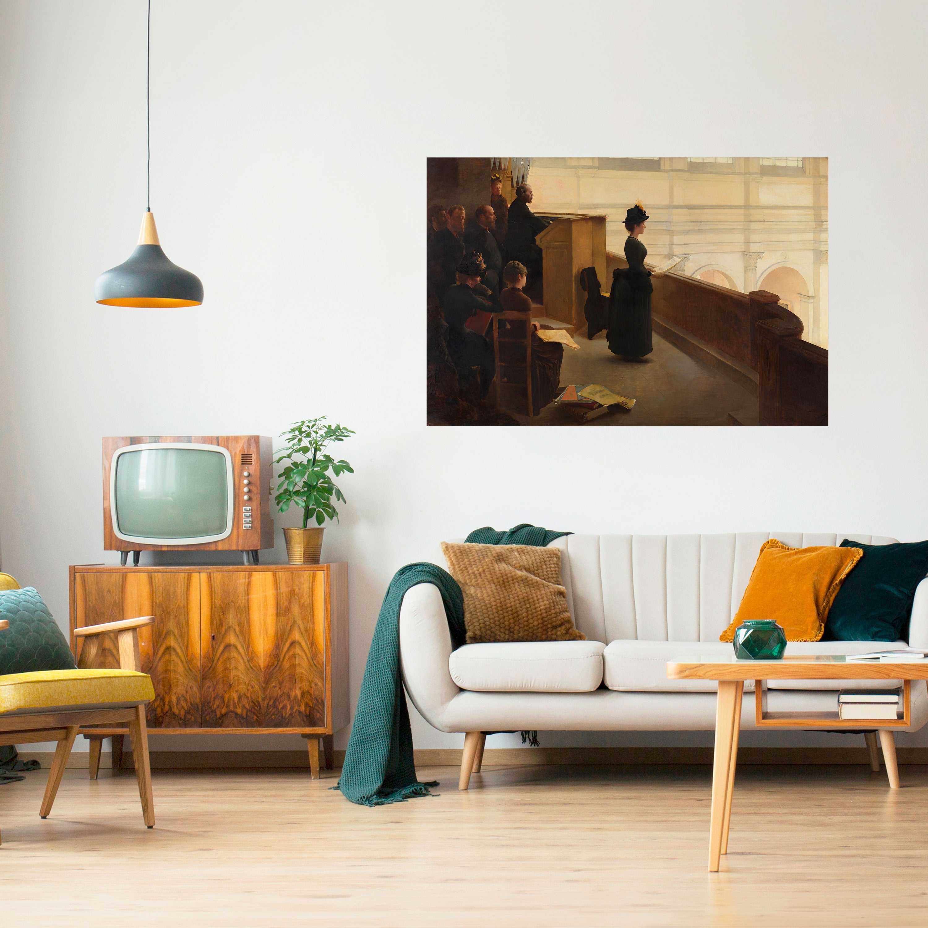 Affiche horizontale autocollante « WHISPERS OF PASSION »