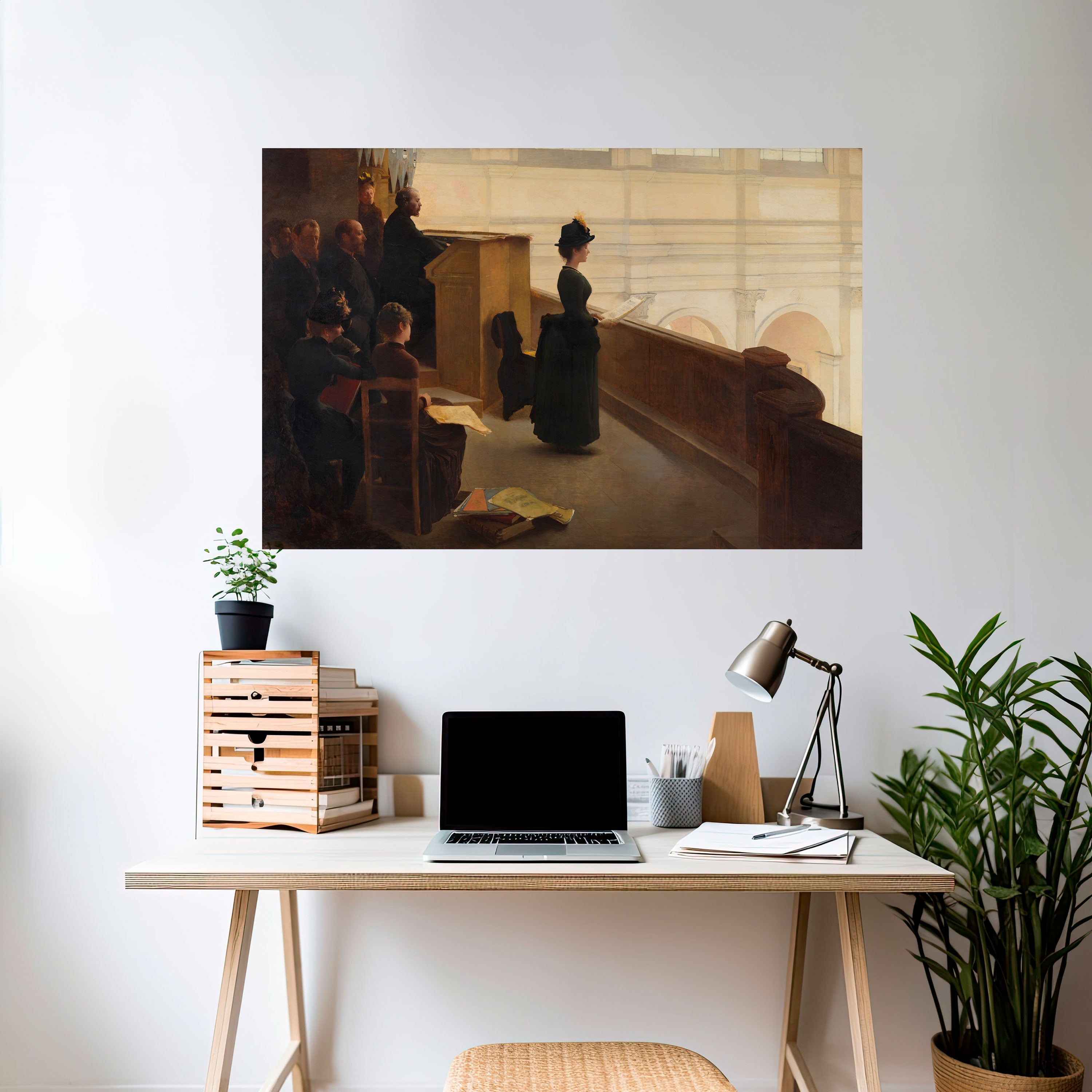 Affiche horizontale autocollante « WHISPERS OF PASSION »