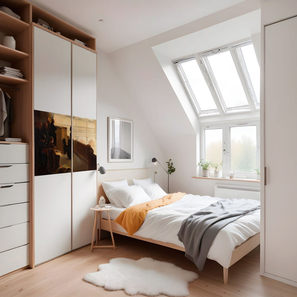 Affiche horizontale autocollante « WHISPERS OF PASSION »