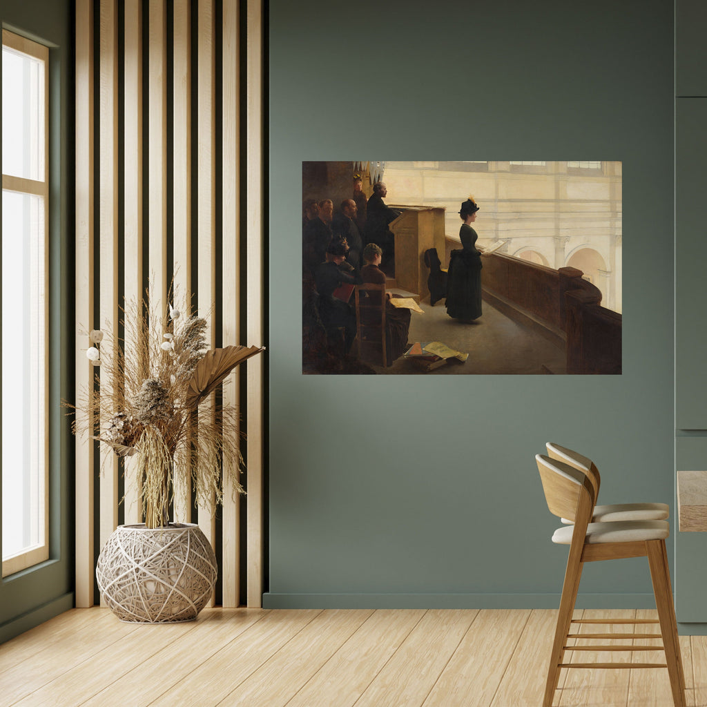 Affiche horizontale autocollante « WHISPERS OF PASSION »