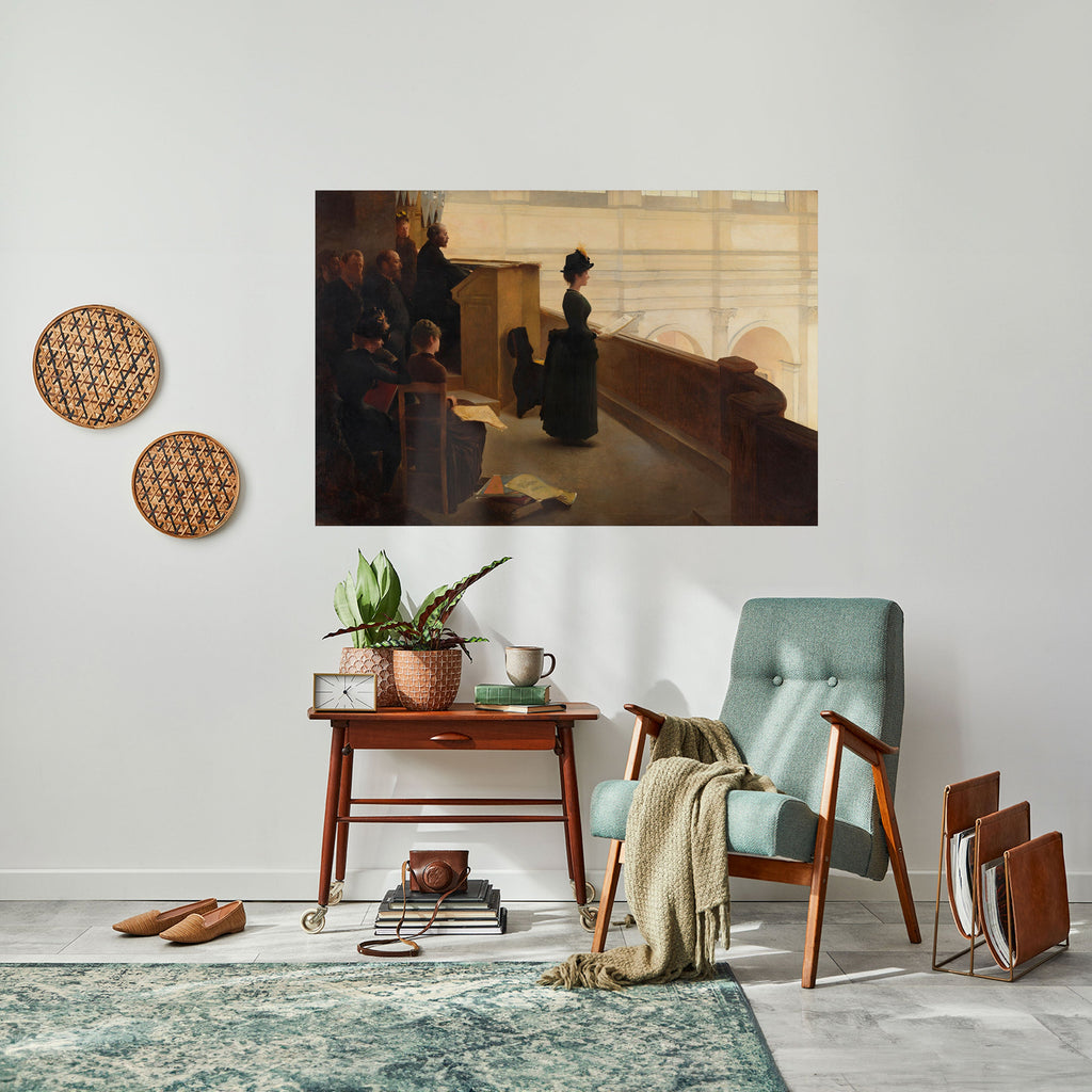 Affiche horizontale autocollante « WHISPERS OF PASSION »