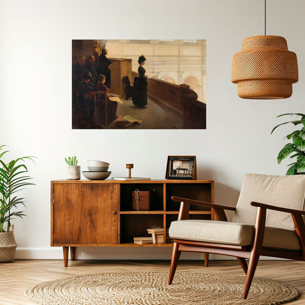 Affiche horizontale autocollante « WHISPERS OF PASSION »