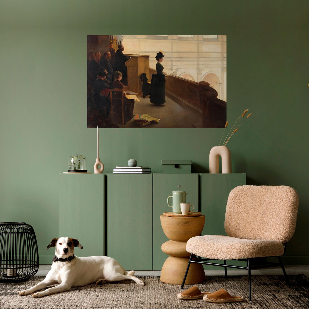 Affiche horizontale autocollante « WHISPERS OF PASSION »