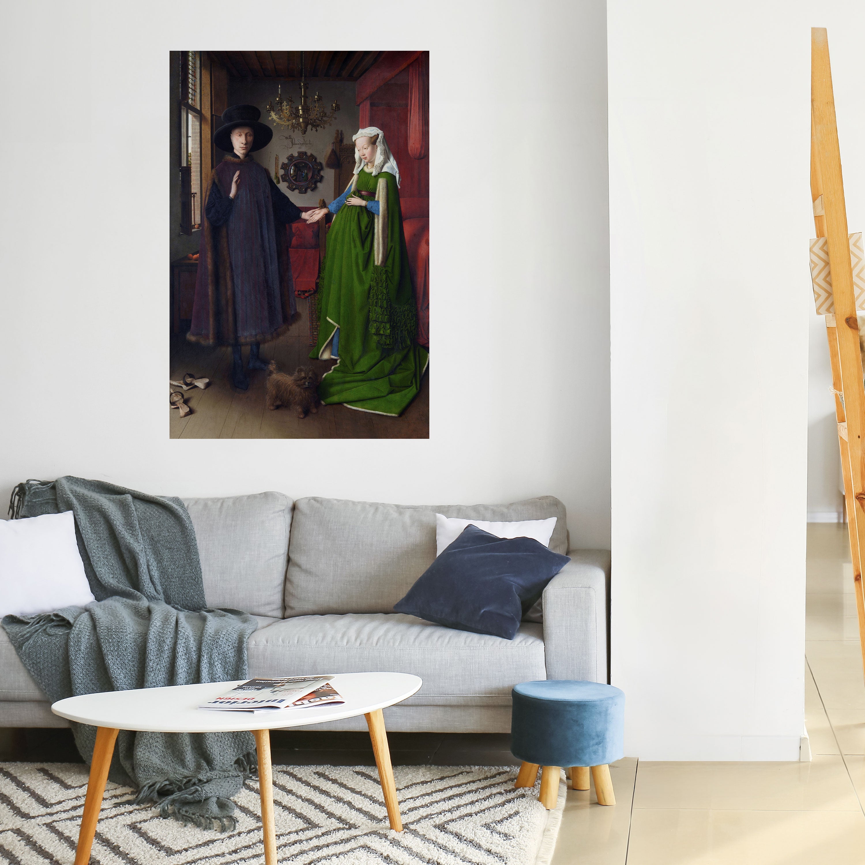 Affiche verticale autocollante AFFECTION INTEMPORELLE