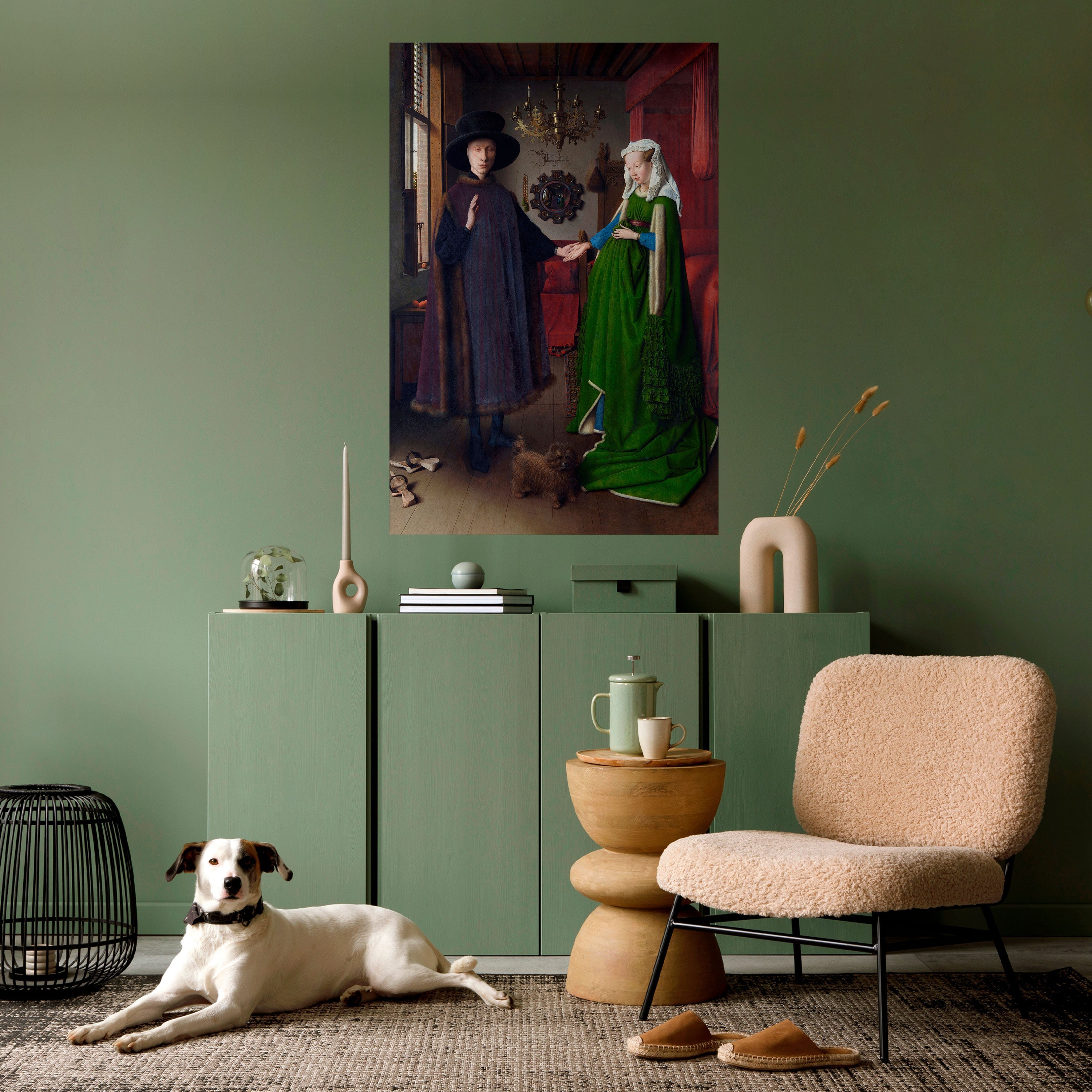 Affiche verticale autocollante AFFECTION INTEMPORELLE