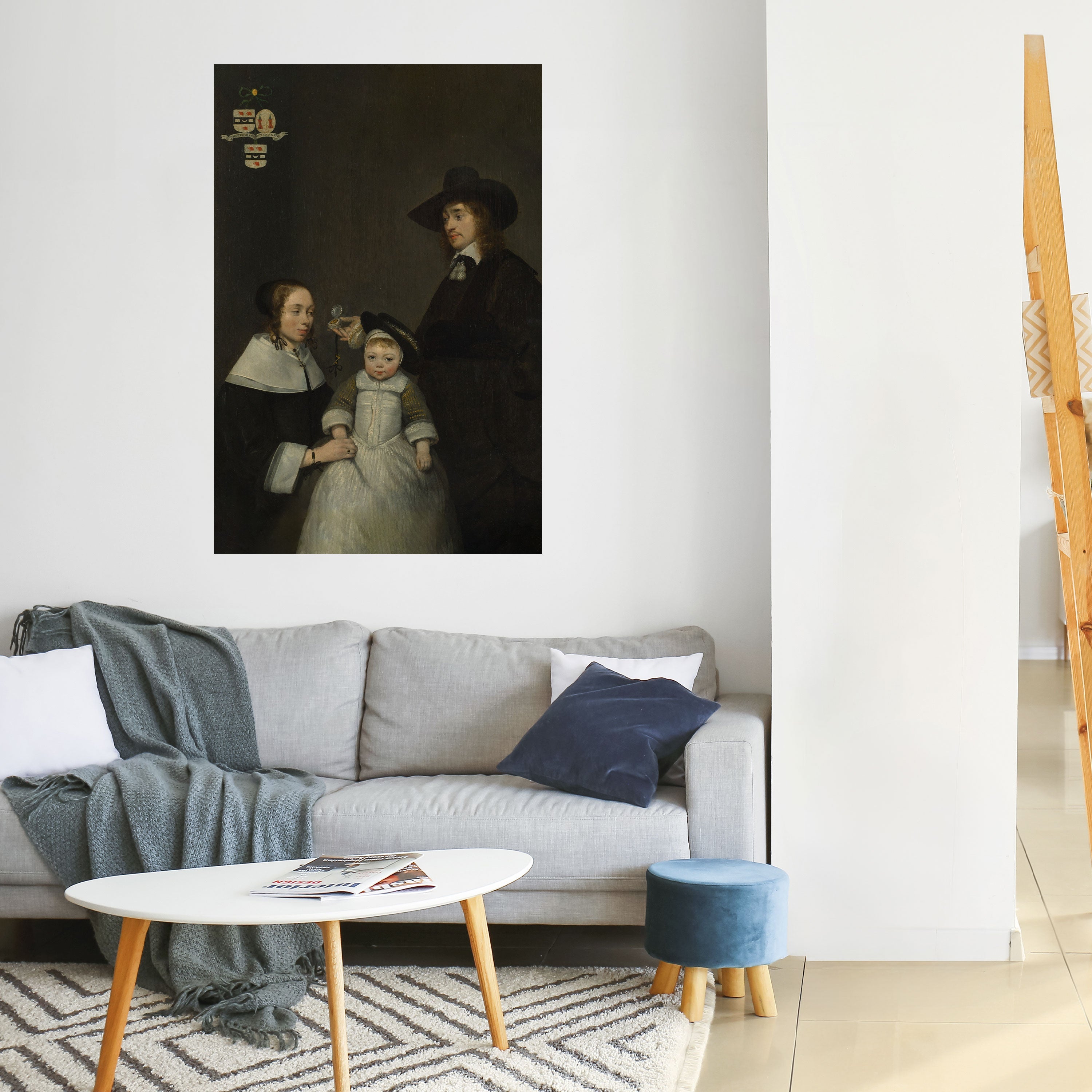 Affiche verticale autocollante MOMENTS CHÉRIS