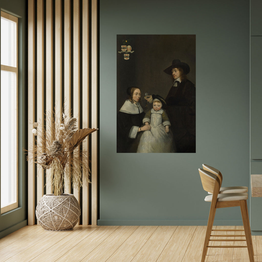 Affiche verticale autocollante MOMENTS CHÉRIS