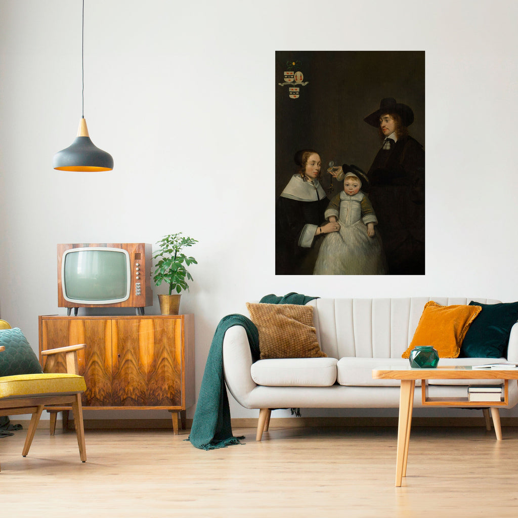 Affiche verticale autocollante MOMENTS CHÉRIS