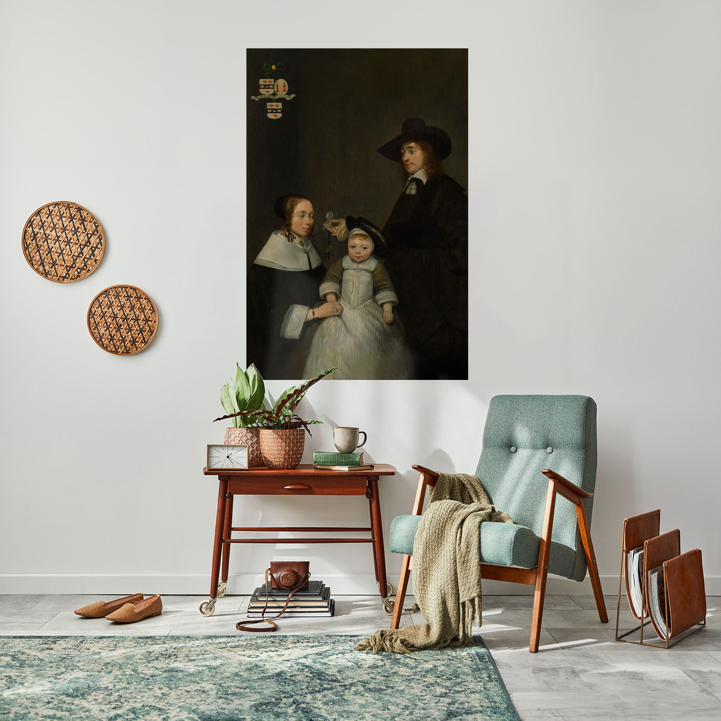 Affiche verticale autocollante MOMENTS CHÉRIS