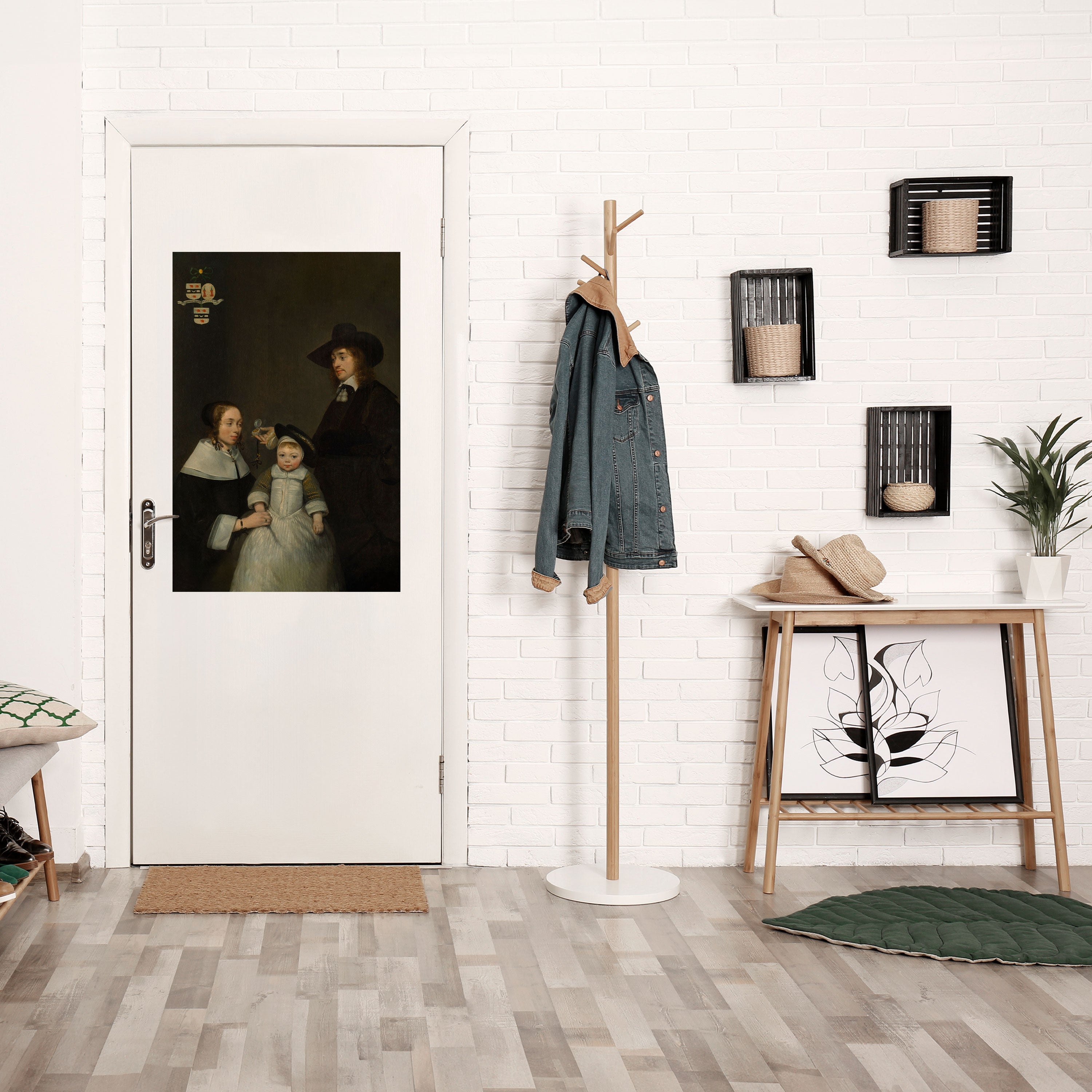 Affiche verticale autocollante MOMENTS CHÉRIS