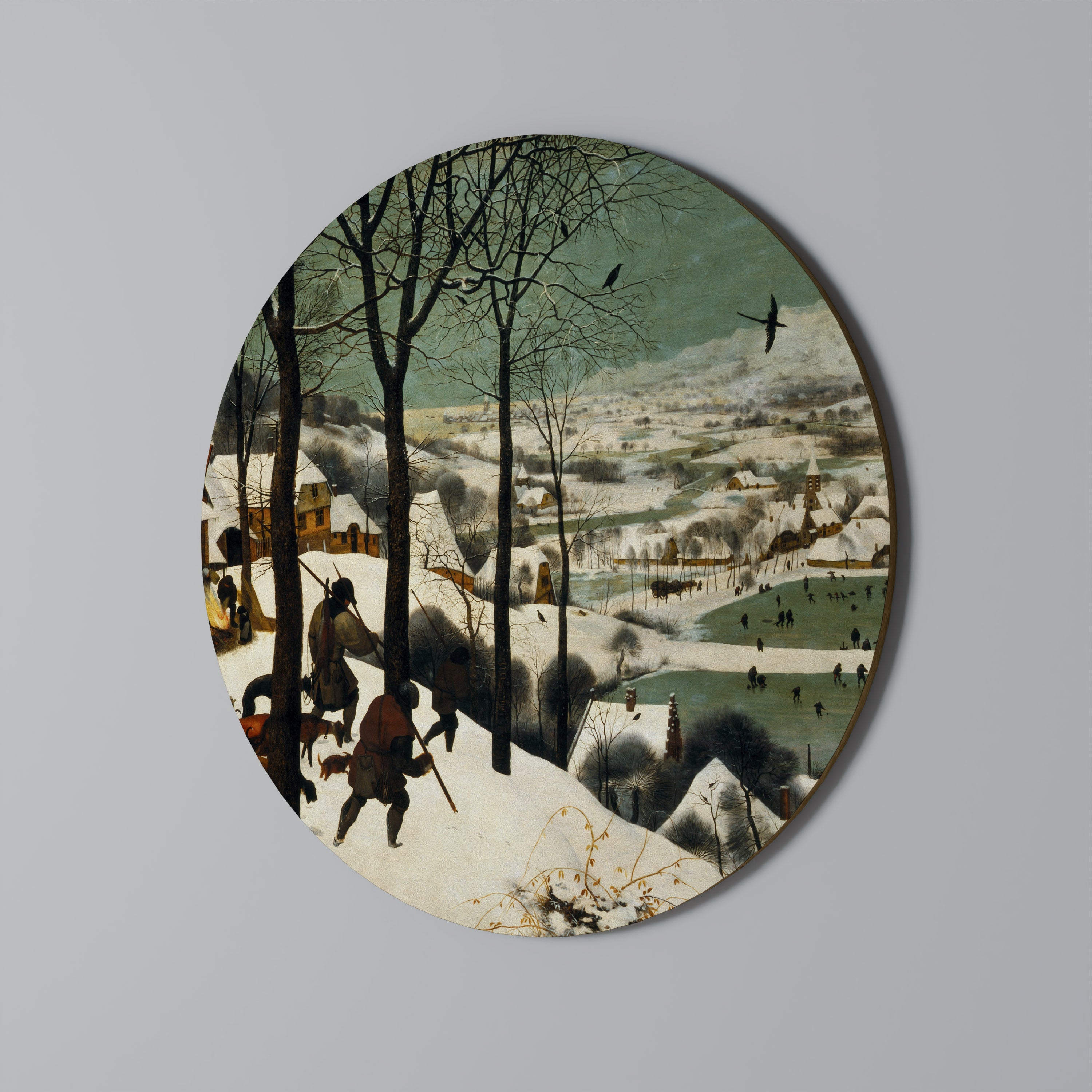 AVENTURES GELÉES Décoration murale ronde