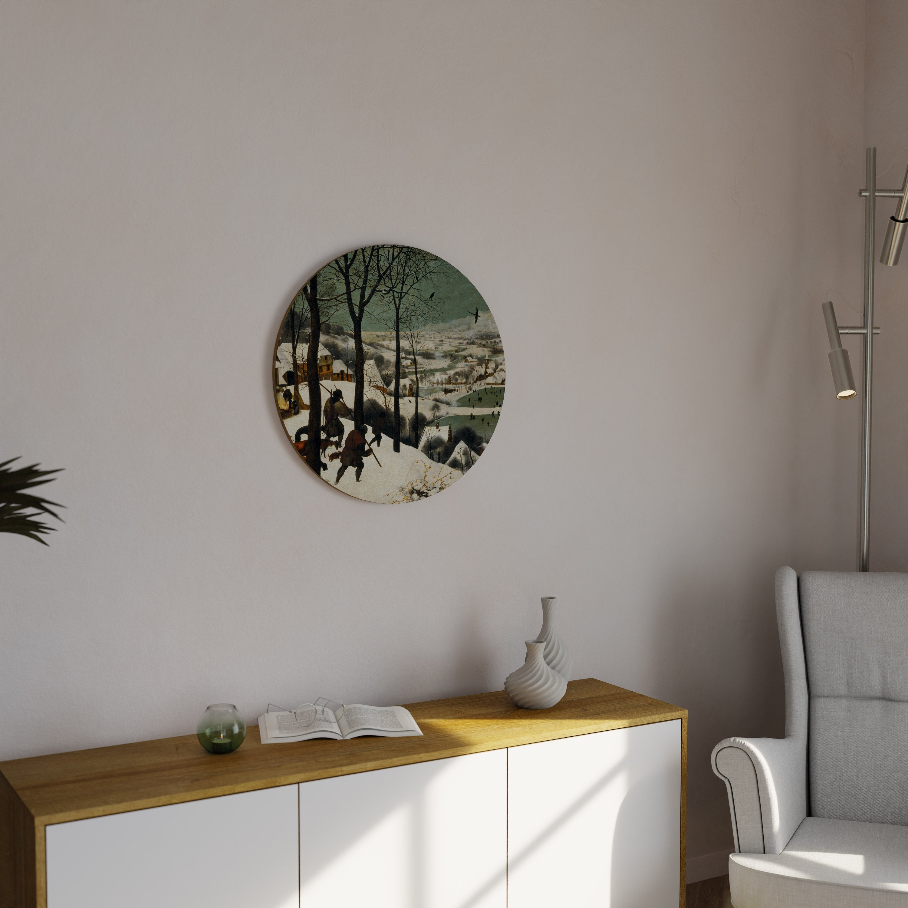 AVENTURES GELÉES Décoration murale ronde