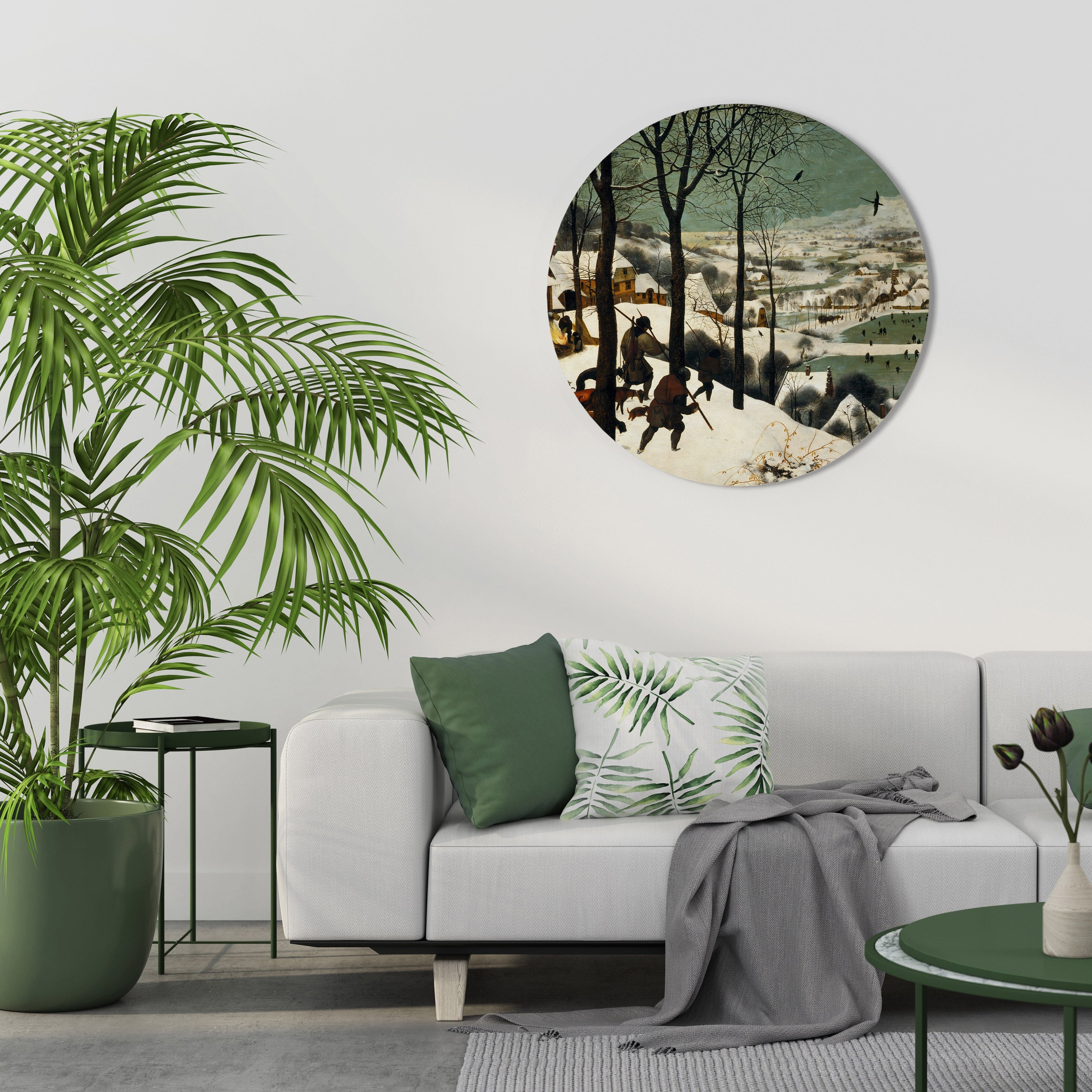 AVENTURES GELÉES Décoration murale ronde