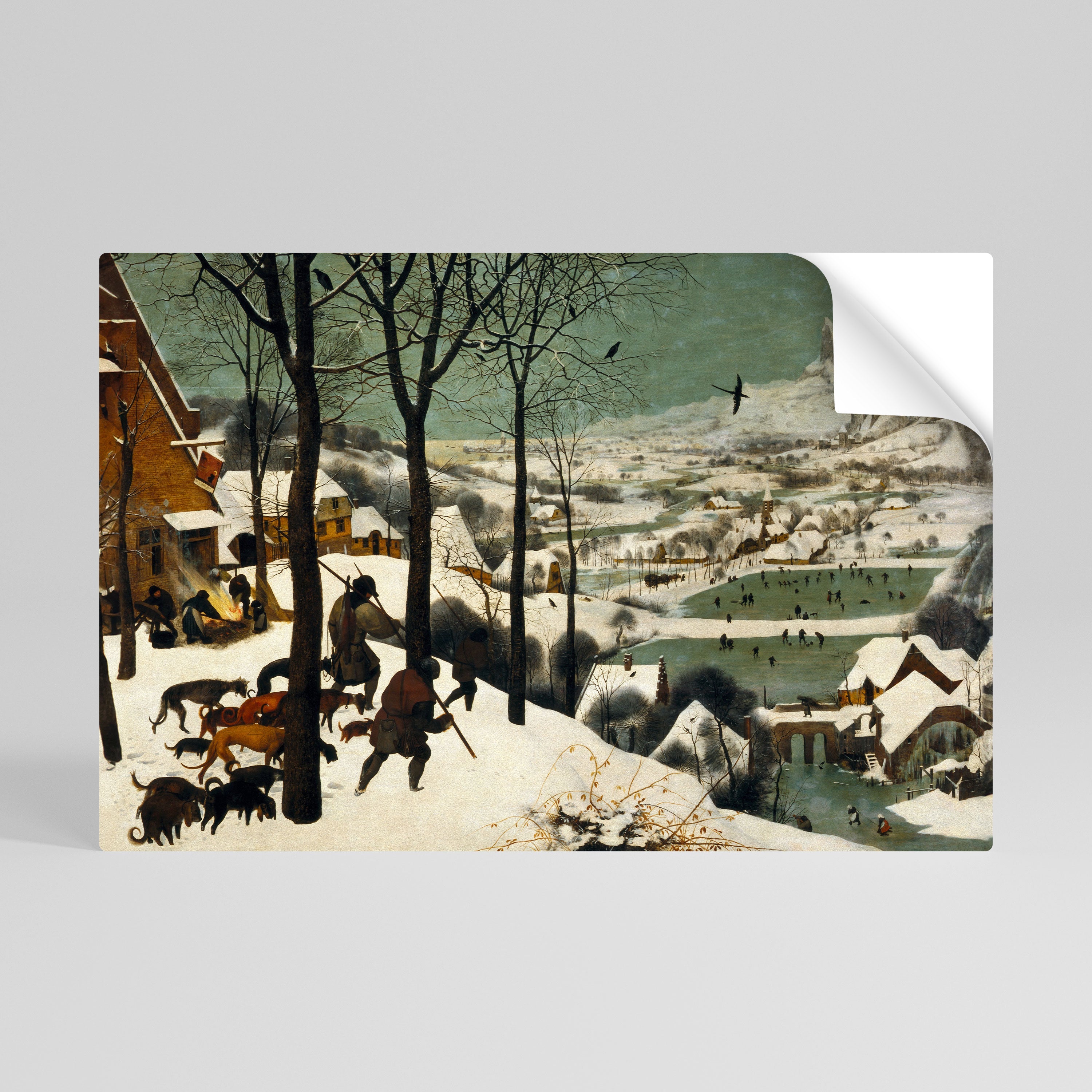 Affiche horizontale autocollante « FROSTBITTEN ADVENTURES »