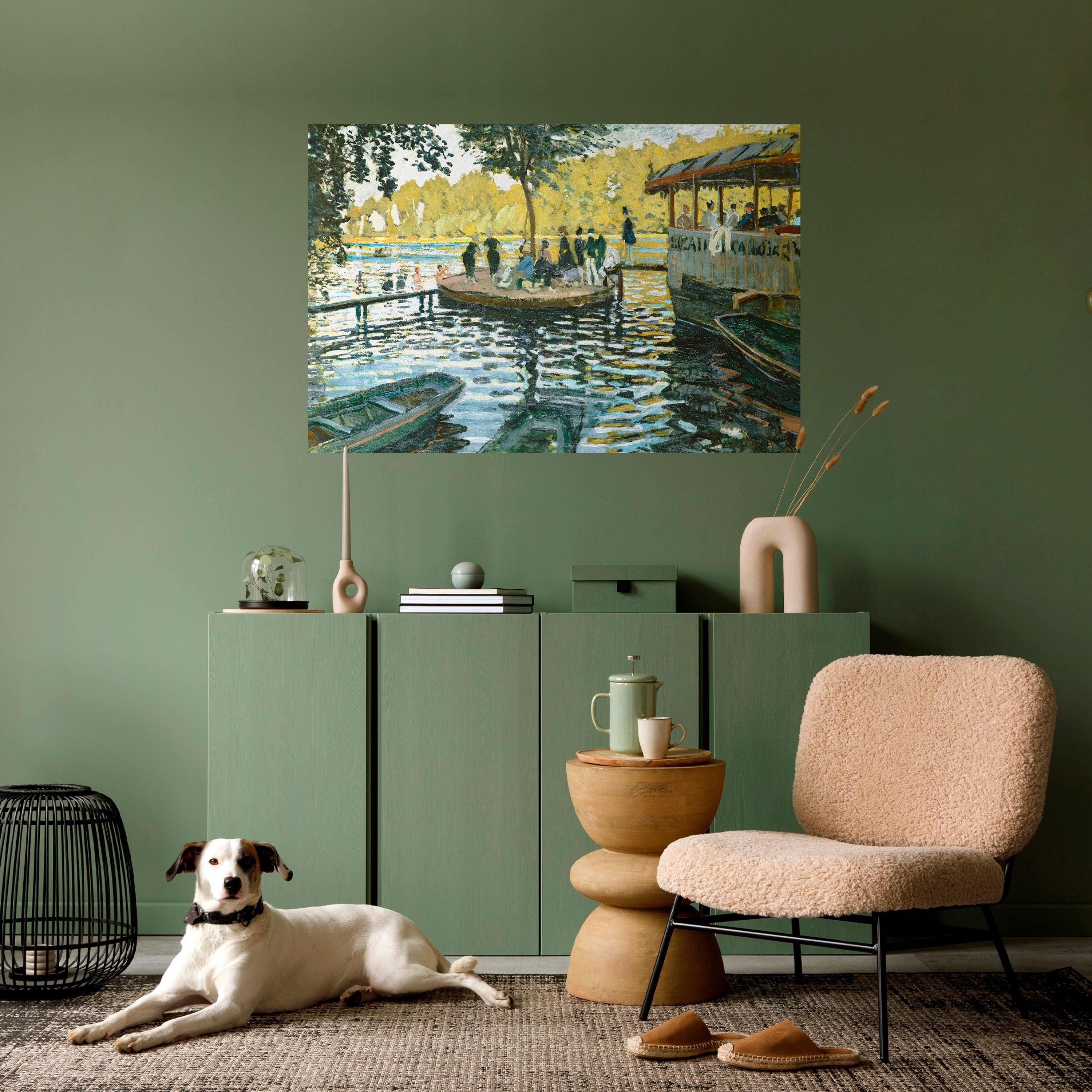 Affiche horizontale autocollante AN OASIS OF JOY