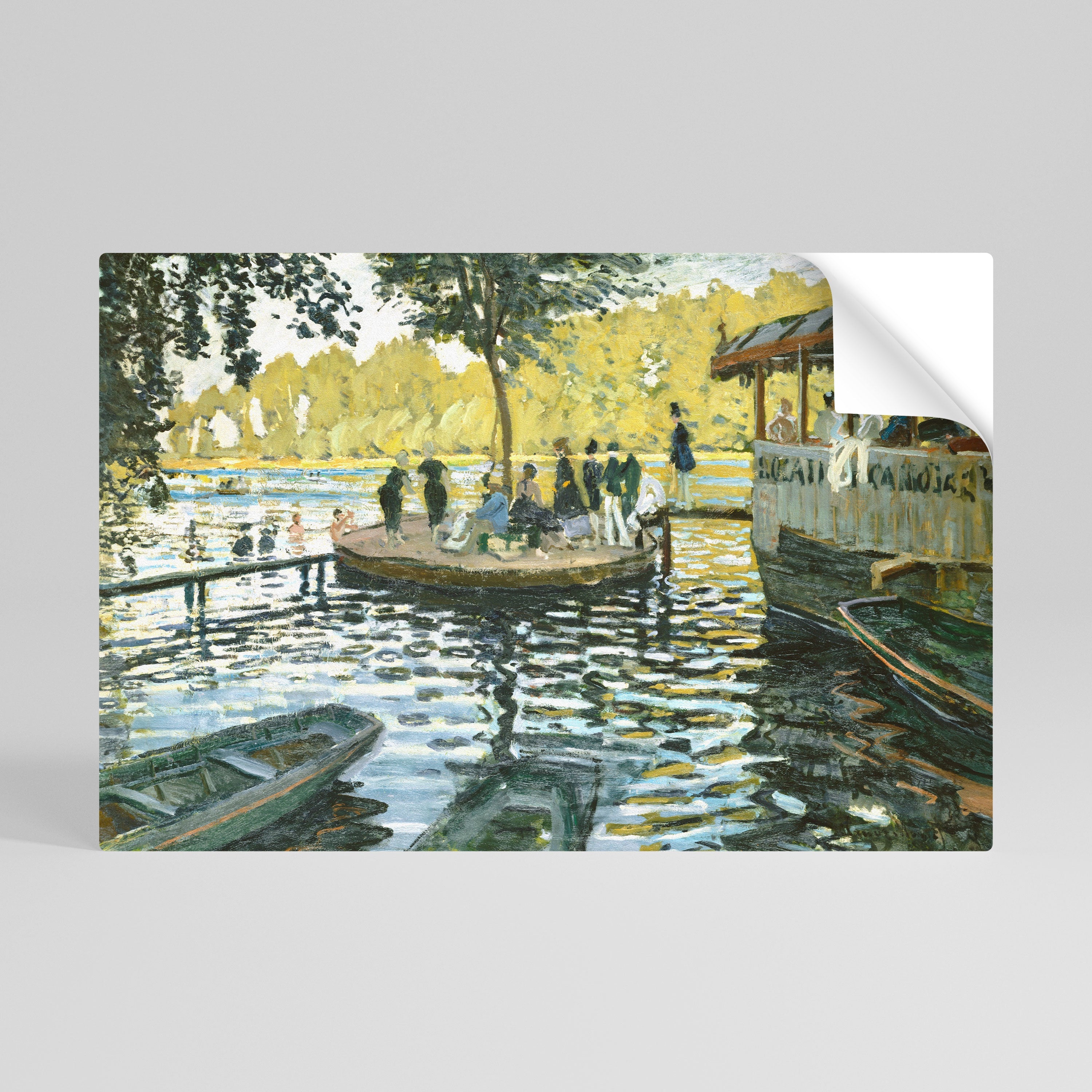 Affiche horizontale autocollante AN OASIS OF JOY