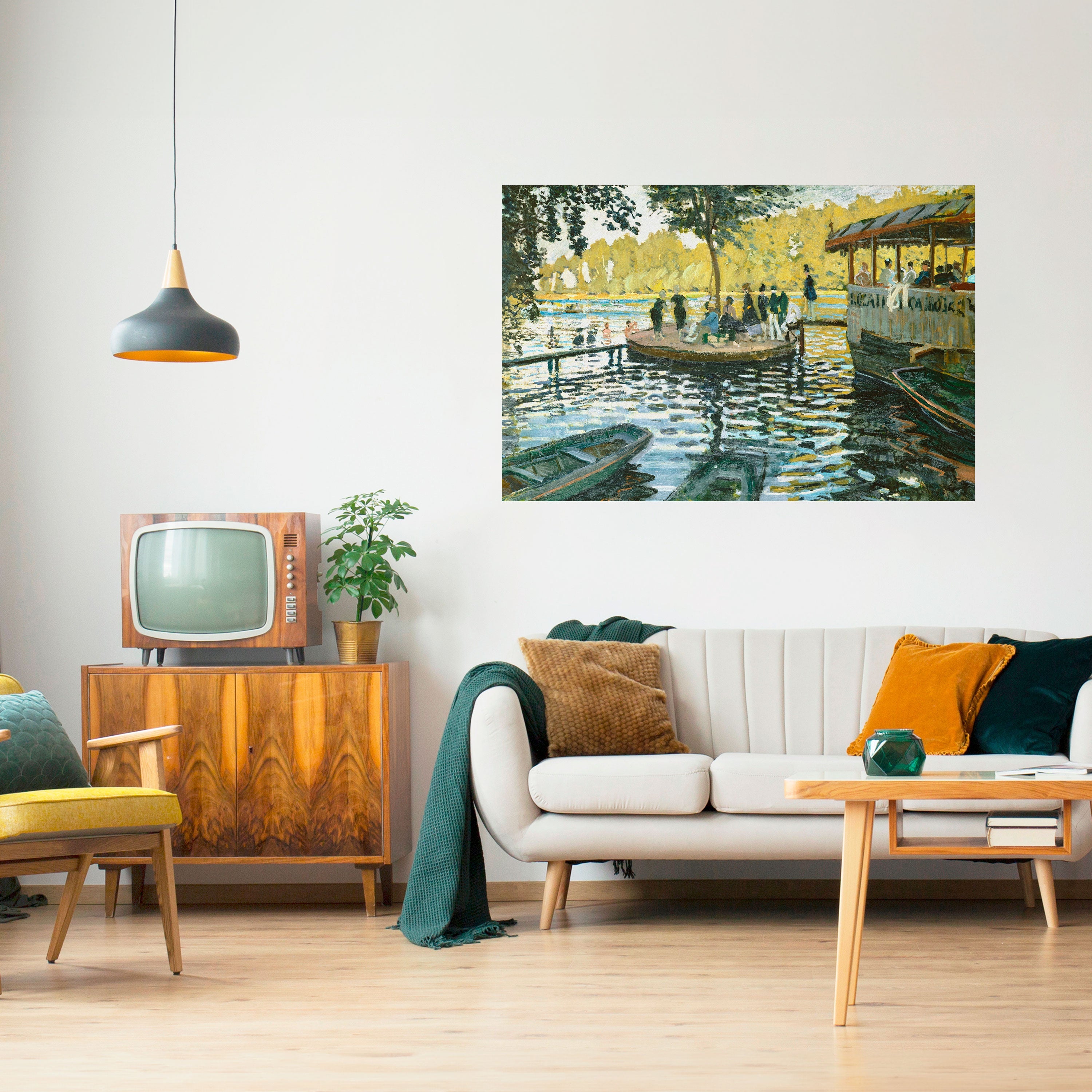 Affiche horizontale autocollante AN OASIS OF JOY