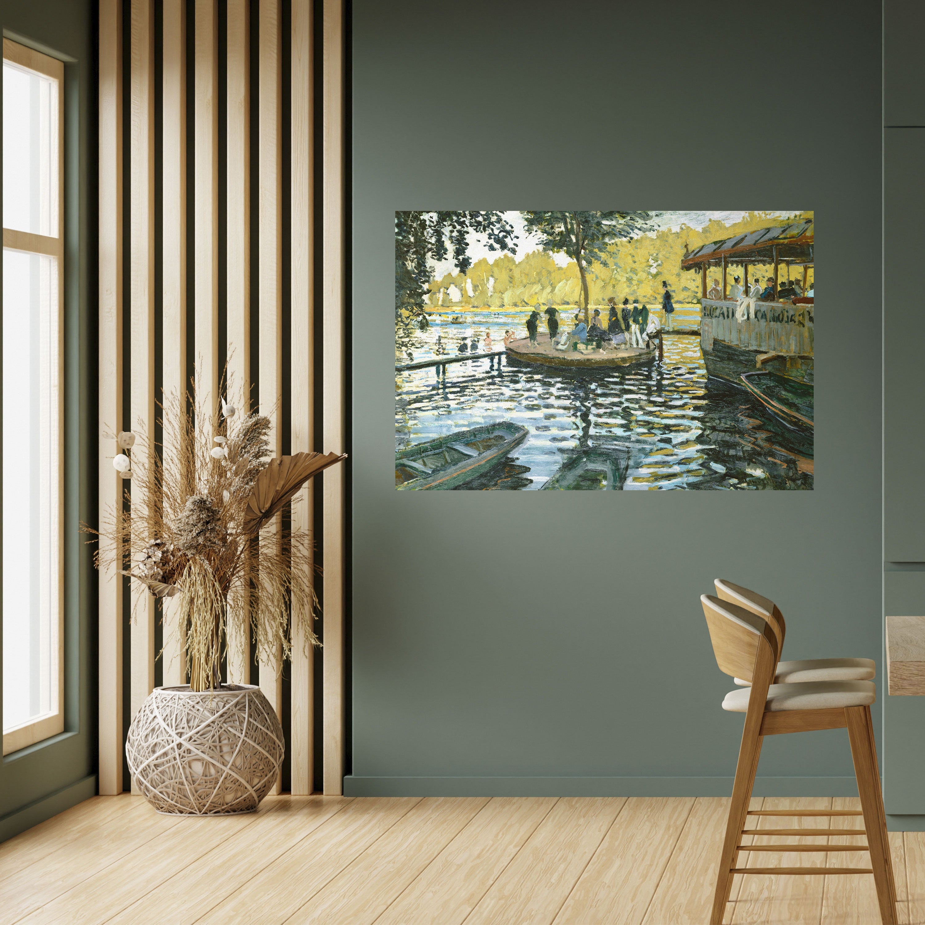 Affiche horizontale autocollante AN OASIS OF JOY