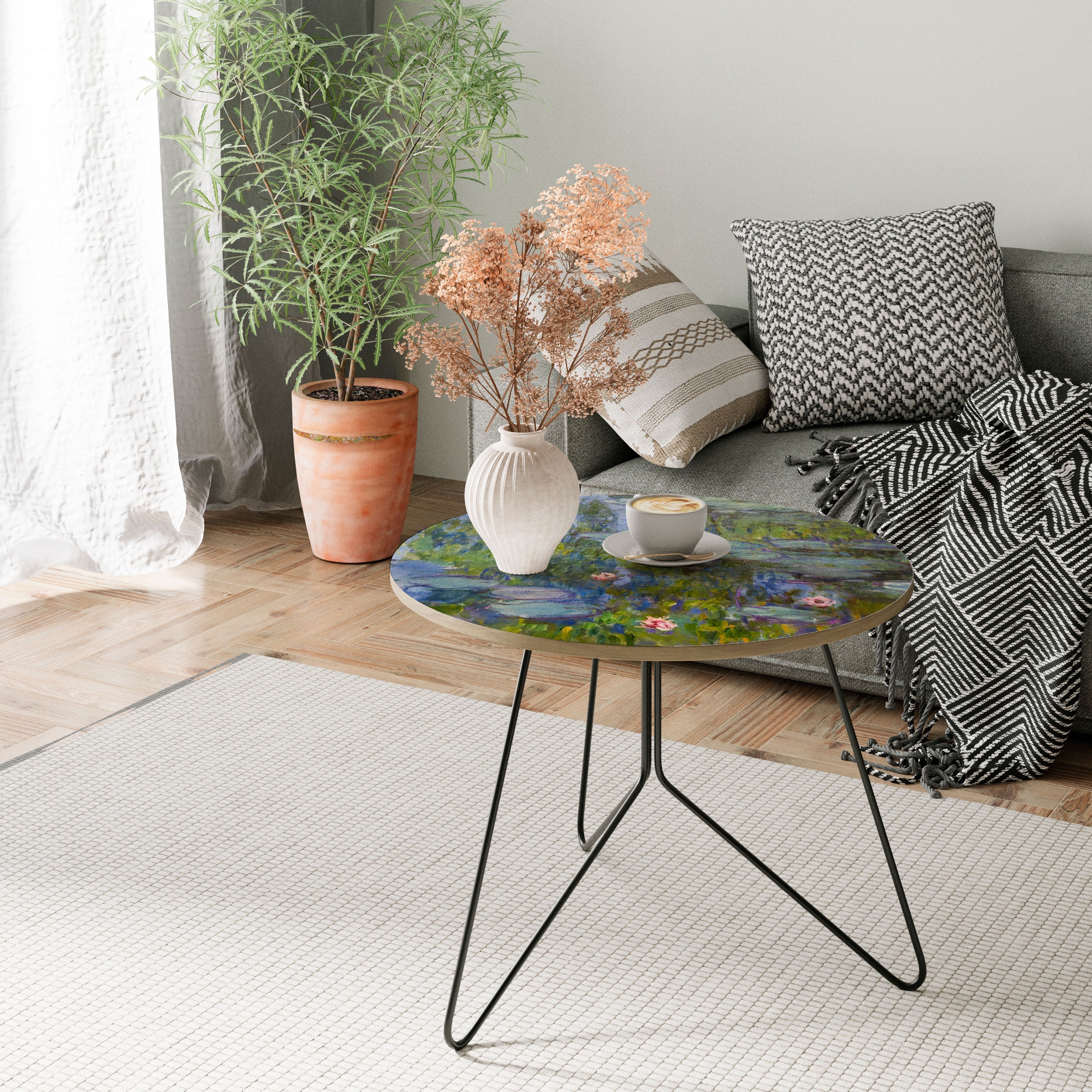 Table basse WATER LILIES 69