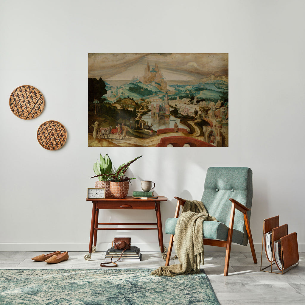 Affiche horizontale autocollante « Paysages enchanteurs »