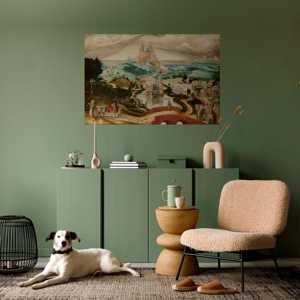 Affiche horizontale autocollante « Paysages enchanteurs »