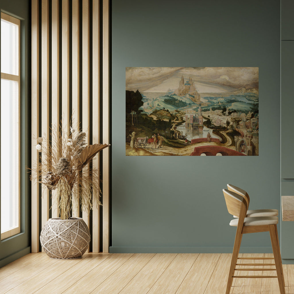 Affiche horizontale autocollante « Paysages enchanteurs »