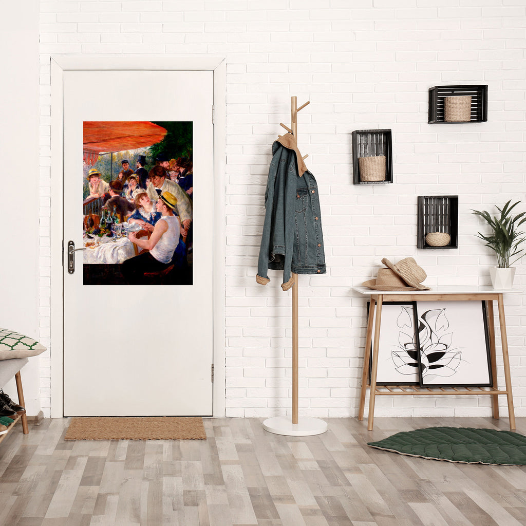 Affiche verticale autocollante « Déjeuner des plaisanciers »