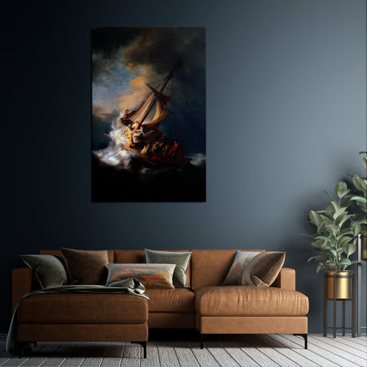 STORM OF HEROES Vertical Canvas Print
