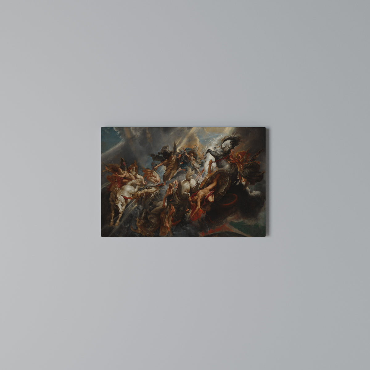 FURY IN MOTION Horizontal Canvas Print