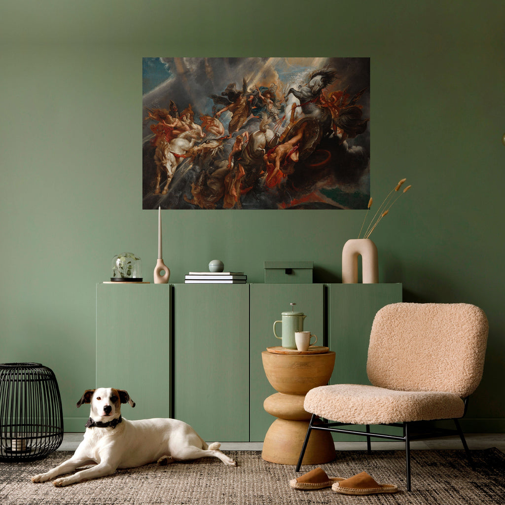 Affiche horizontale autocollante FURY IN MOTION