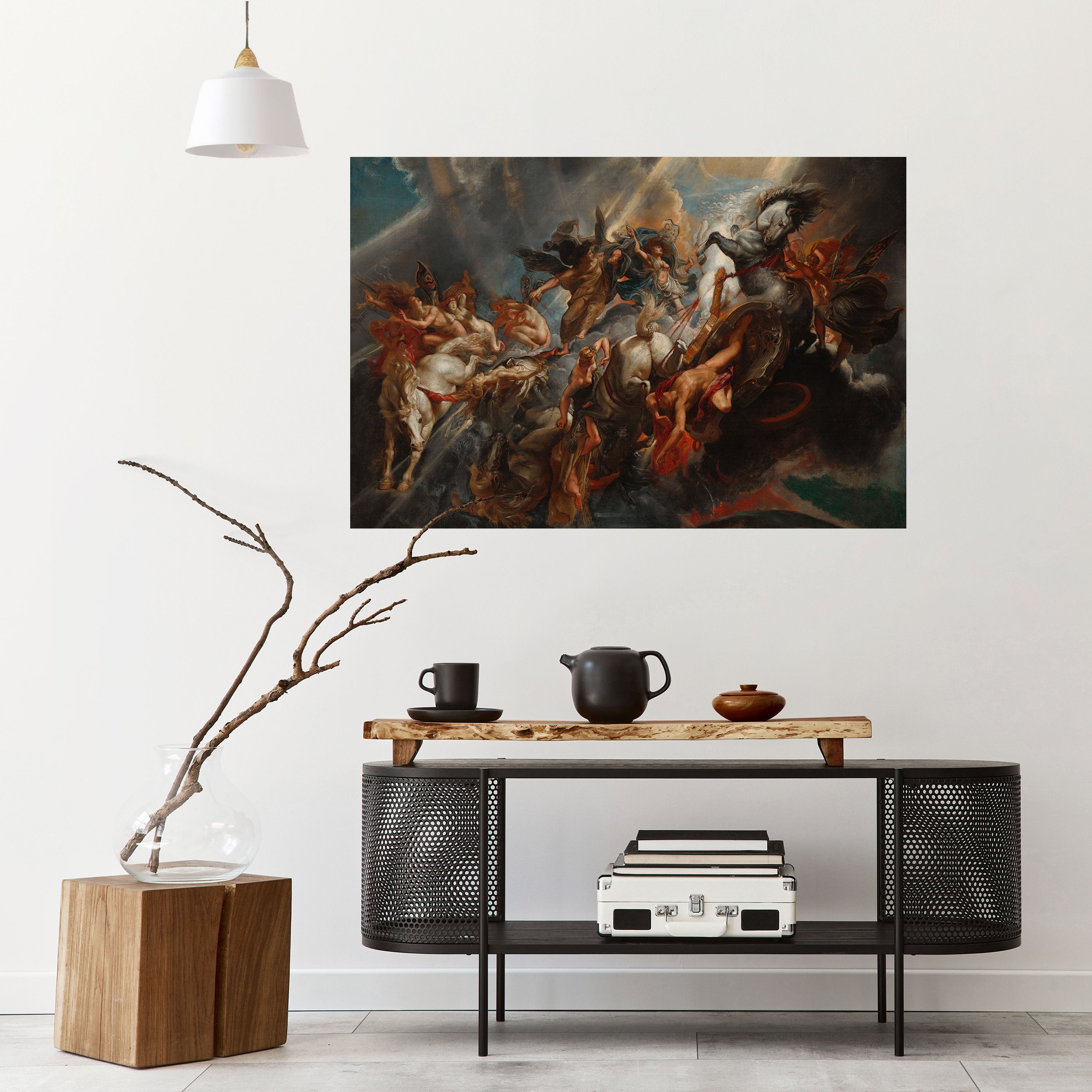 Affiche horizontale autocollante FURY IN MOTION