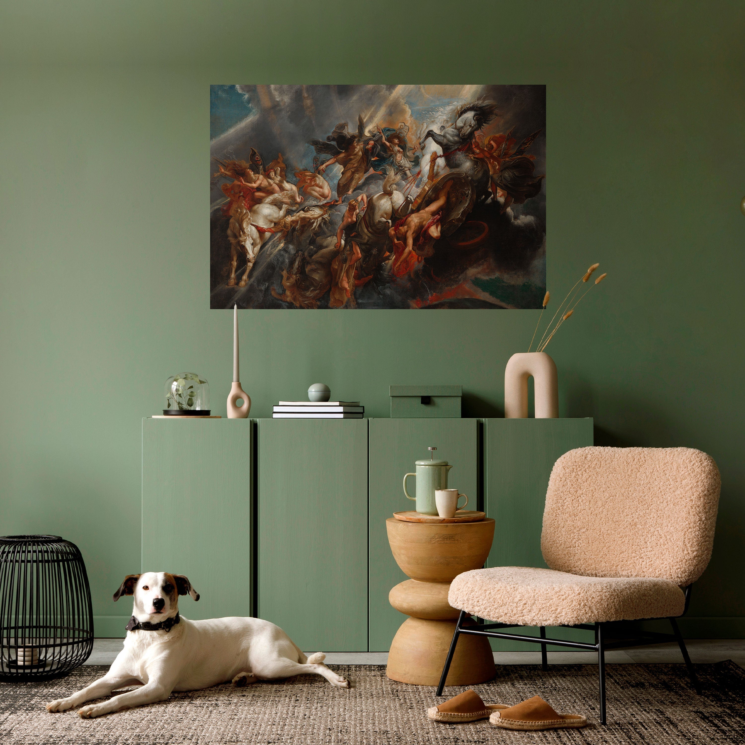 Affiche horizontale autocollante FURY IN MOTION