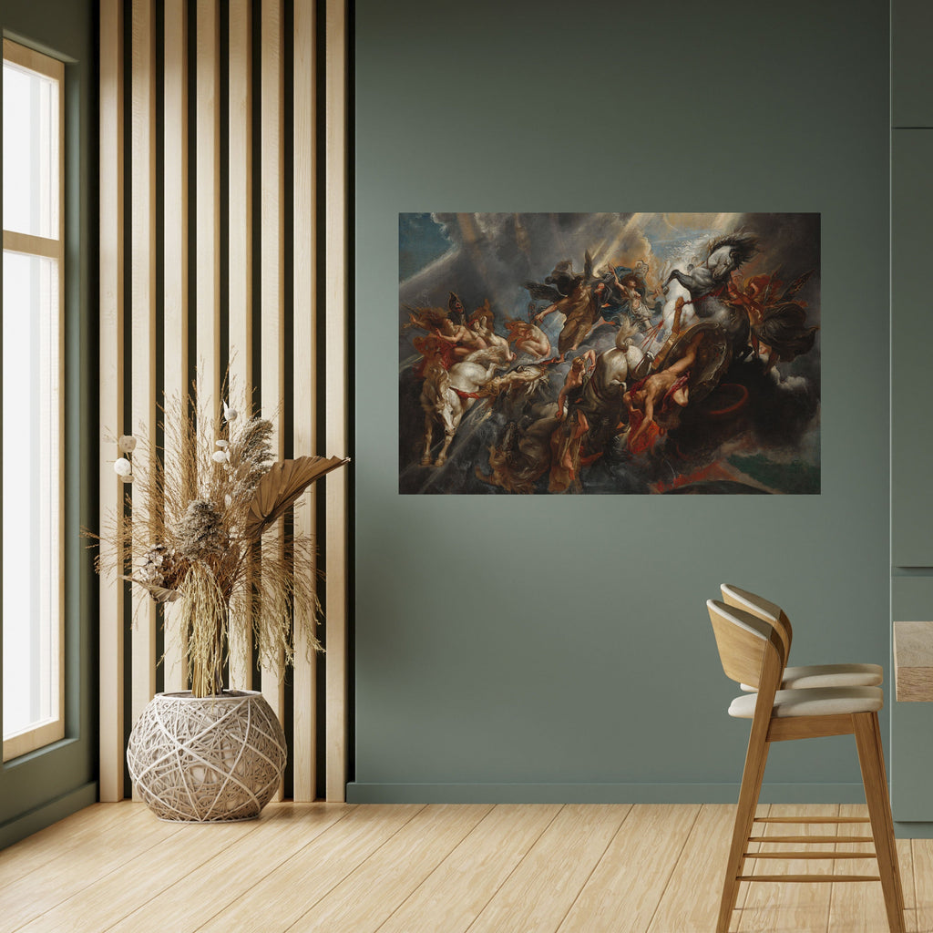 Affiche horizontale autocollante FURY IN MOTION