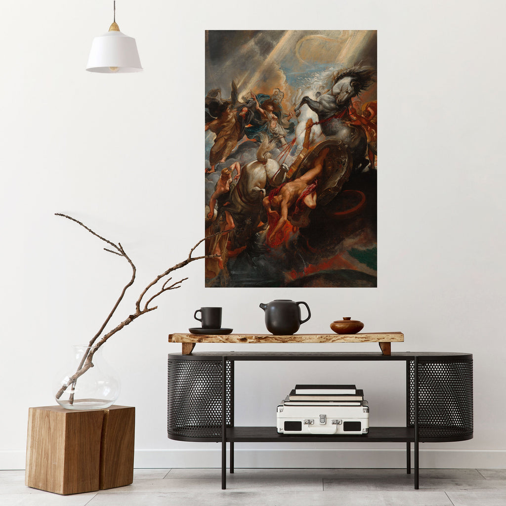 Affiche verticale autocollante FURY IN MOTION