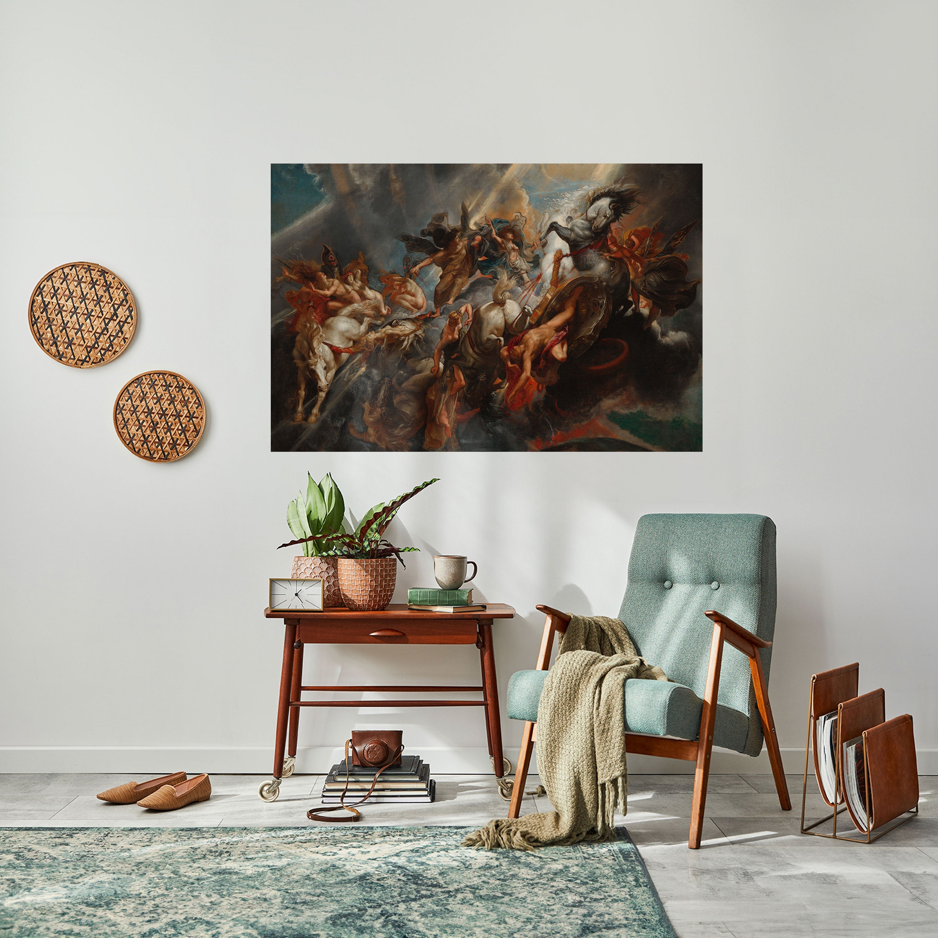 Affiche horizontale autocollante FURY IN MOTION