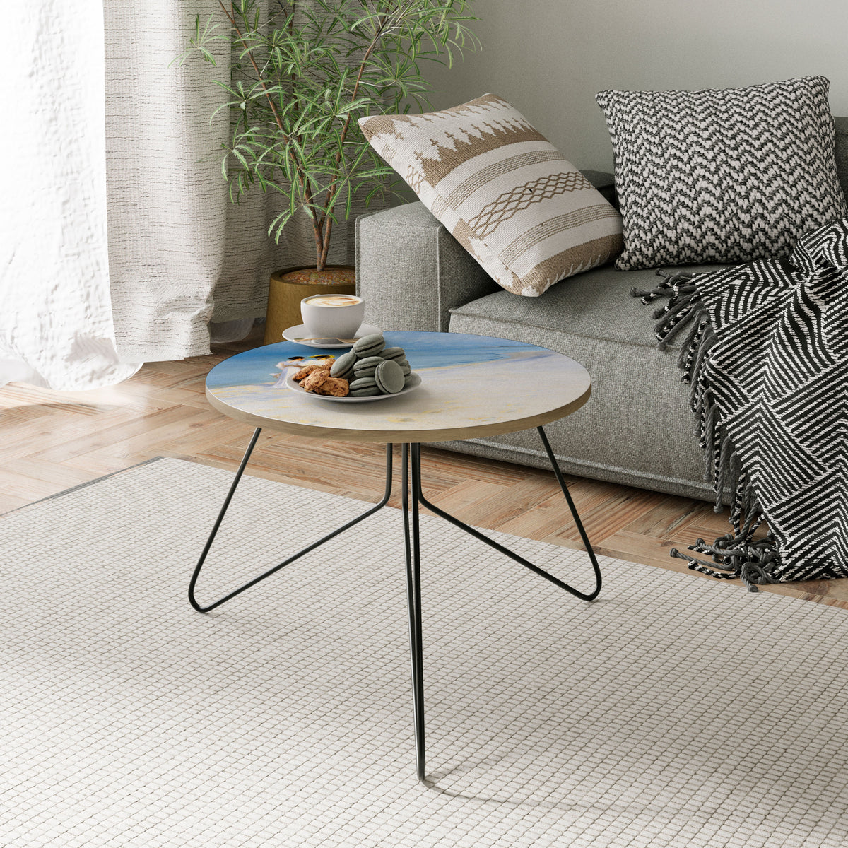 SUMMER EVENING ON SKAGEN'S BEACH Coffee Table