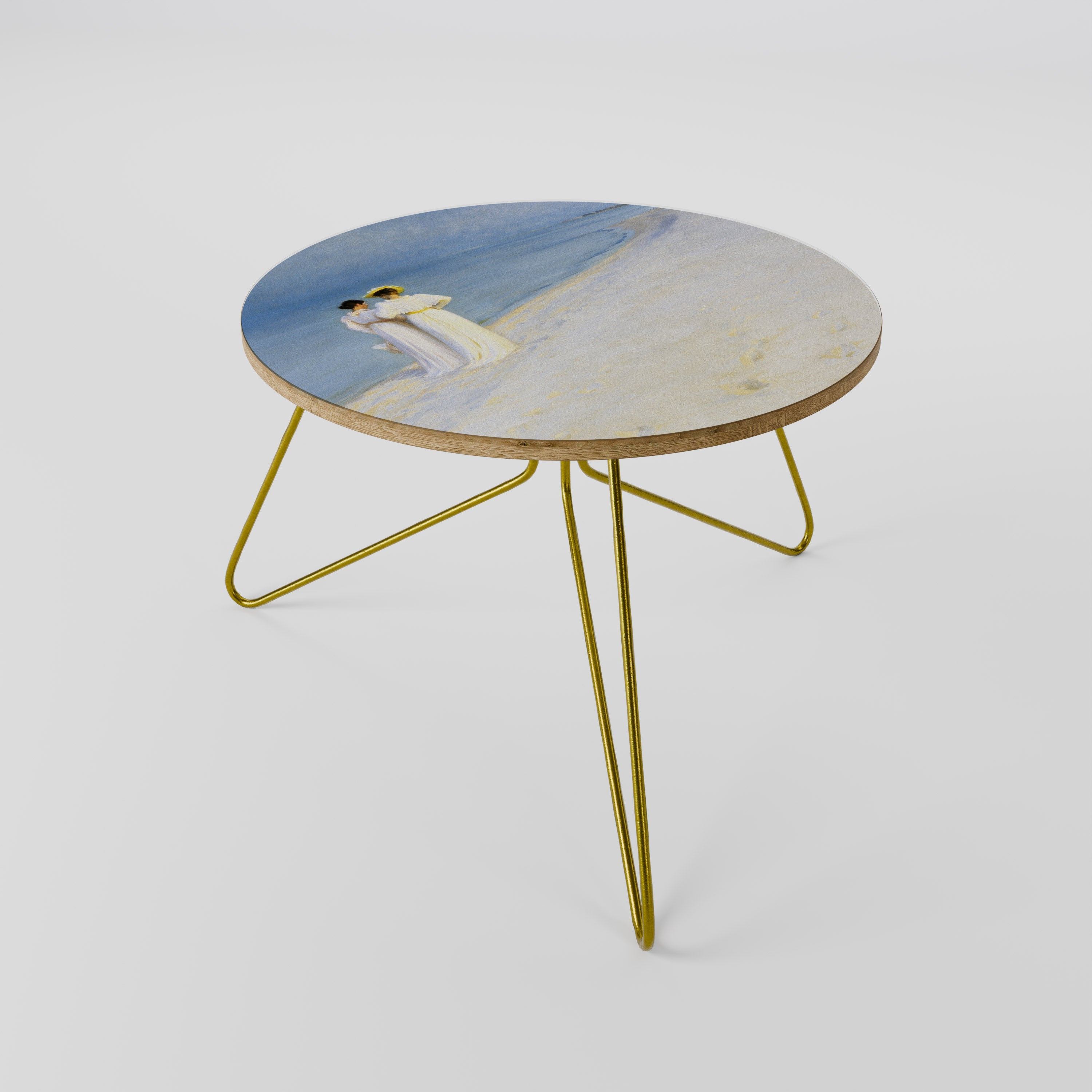 SUMMER EVENING ON SKAGEN'S BEACH Coffee Table 60