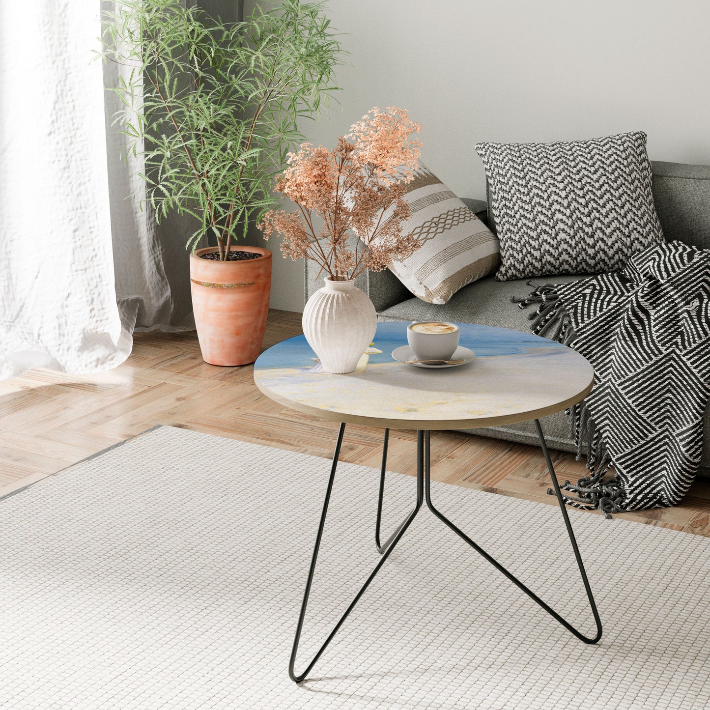 SUMMER EVENING ON SKAGEN'S BEACH Coffee Table