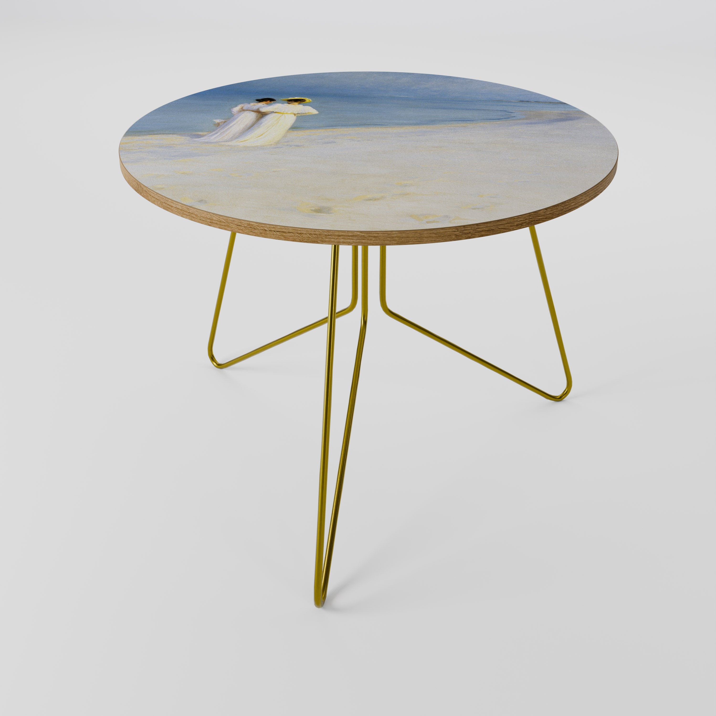 SOIRÉE D'ÉTÉ SUR LA PLAGE DE SKAGEN Table basse 69